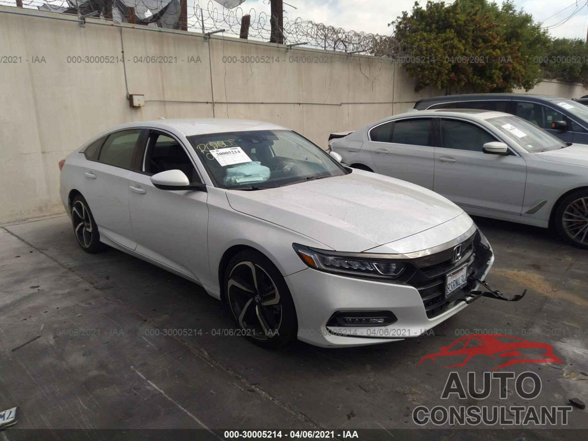 HONDA ACCORD SEDAN 2020 - 1HGCV1F3XLA130759