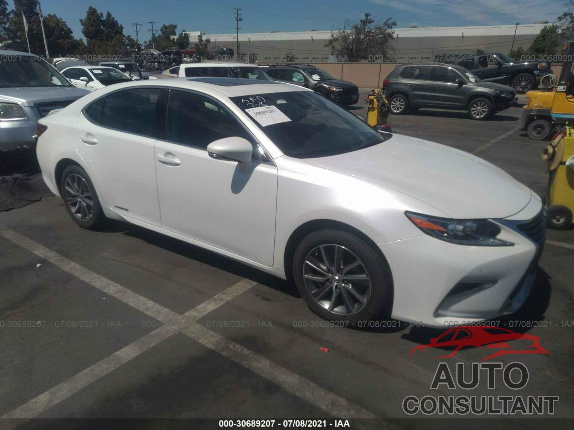 LEXUS ES 300H 2016 - JTHBW1GG9G2112955
