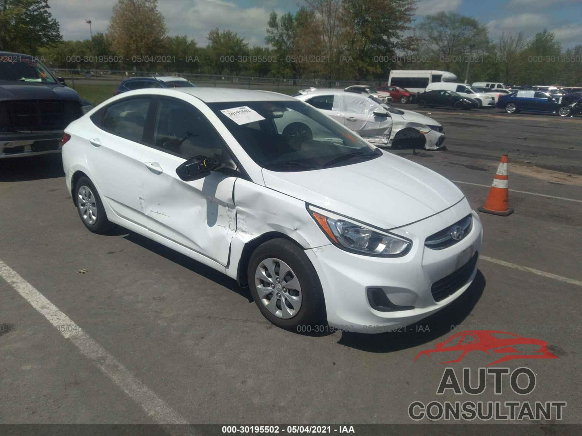HYUNDAI ACCENT 2016 - KMHCT4AE6GU163708