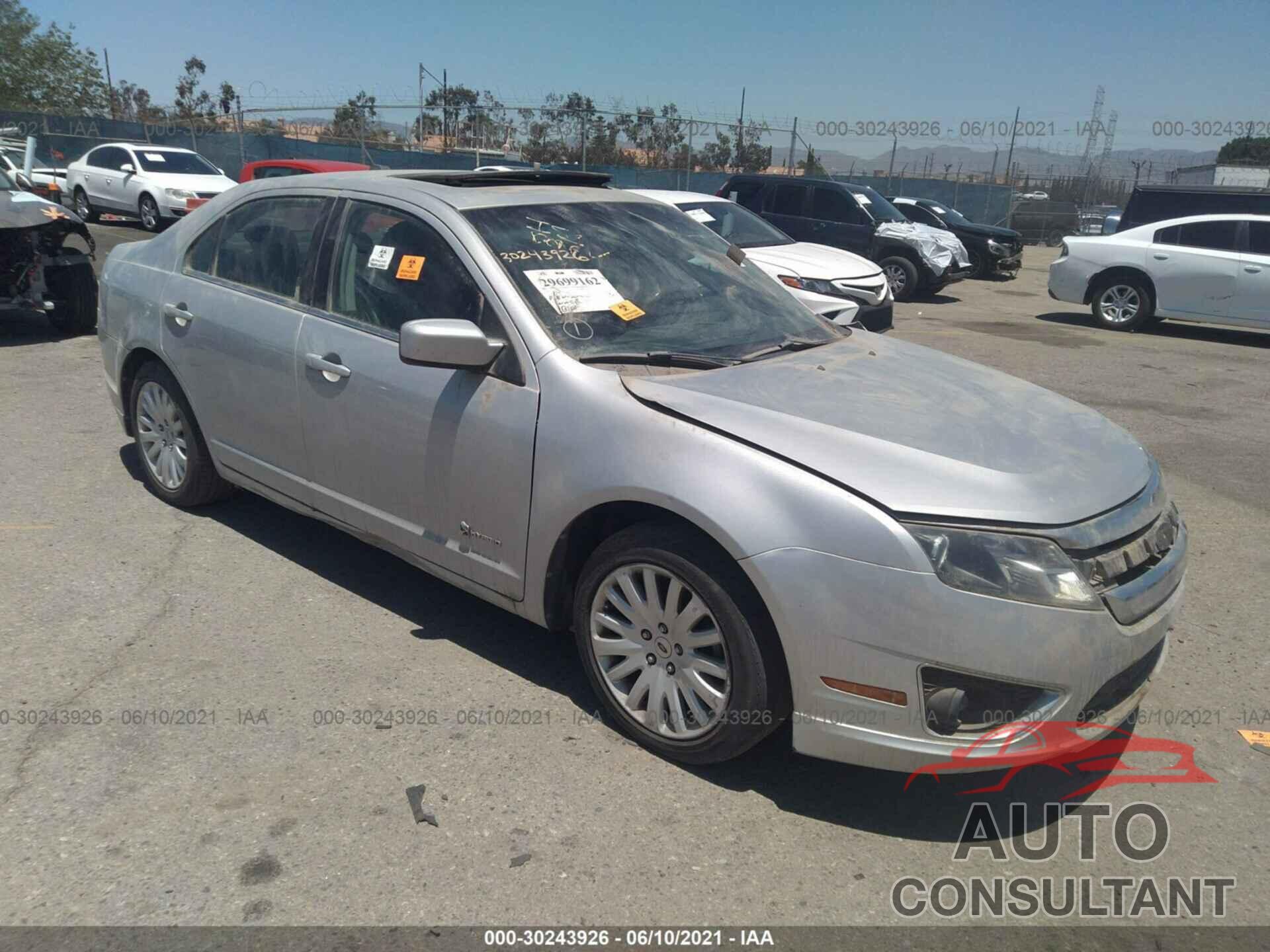FORD FUSION HYBRID 2010 - 3FADP0L37AR132960