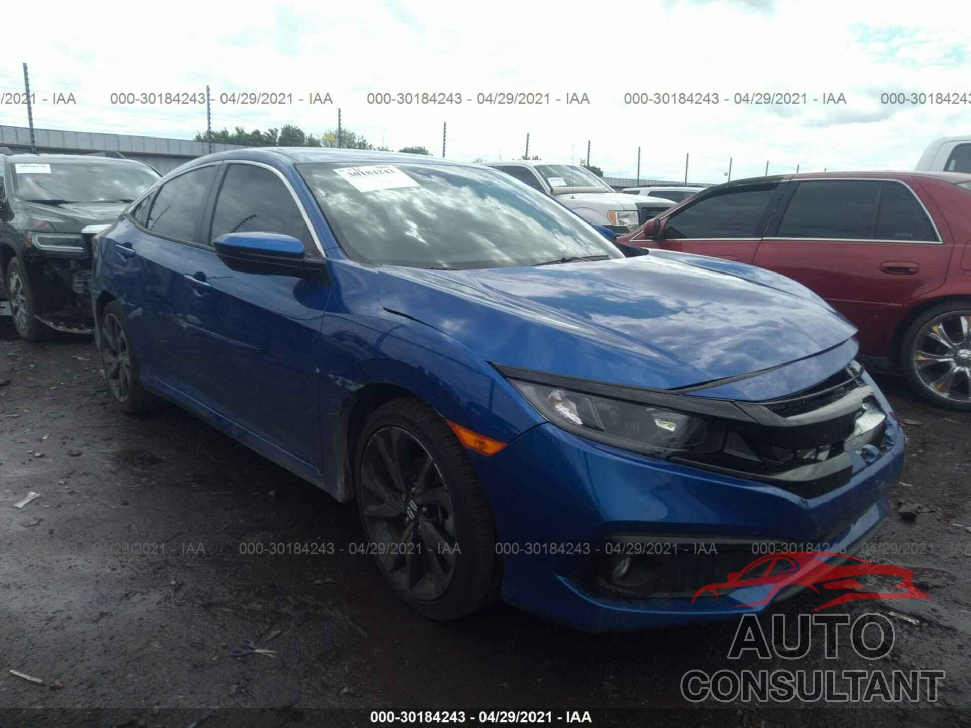 HONDA CIVIC SEDAN 2021 - 2HGFC2F88MH506222