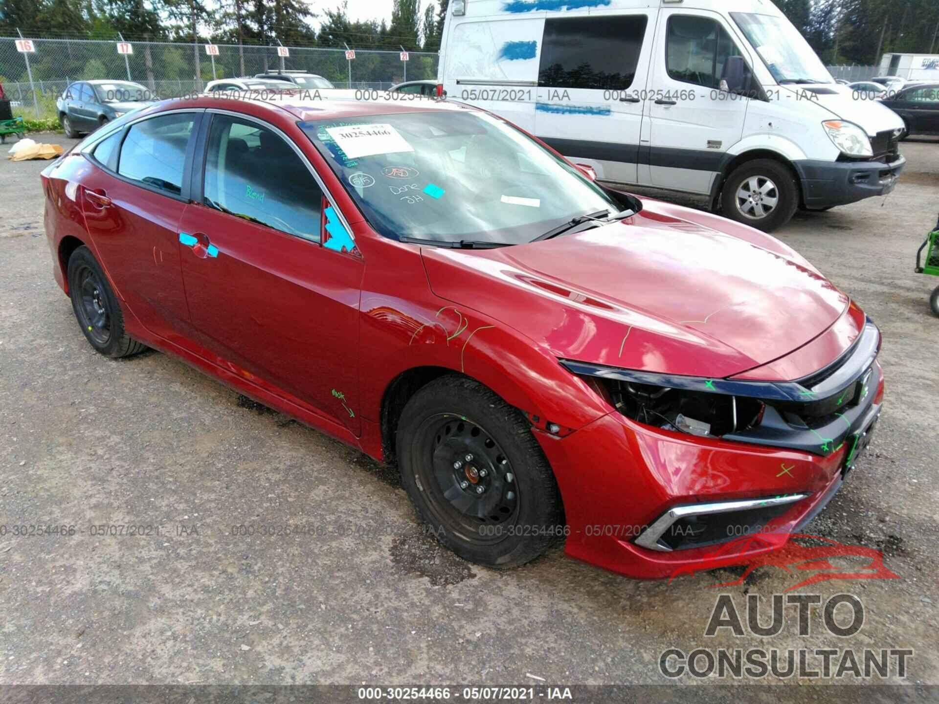 HONDA CIVIC SEDAN 2019 - 19XFC2F62KE207945