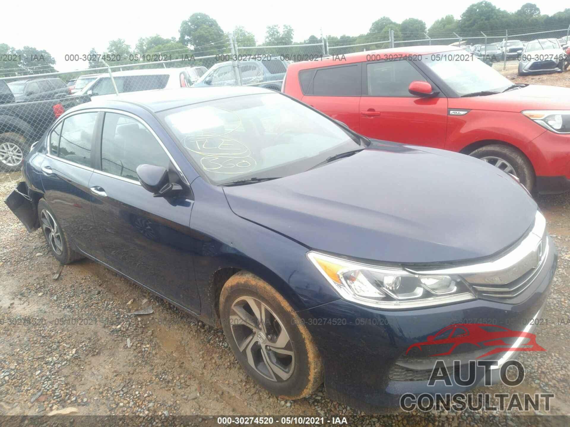 HONDA ACCORD SEDAN 2016 - 1HGCR2F33GA019194