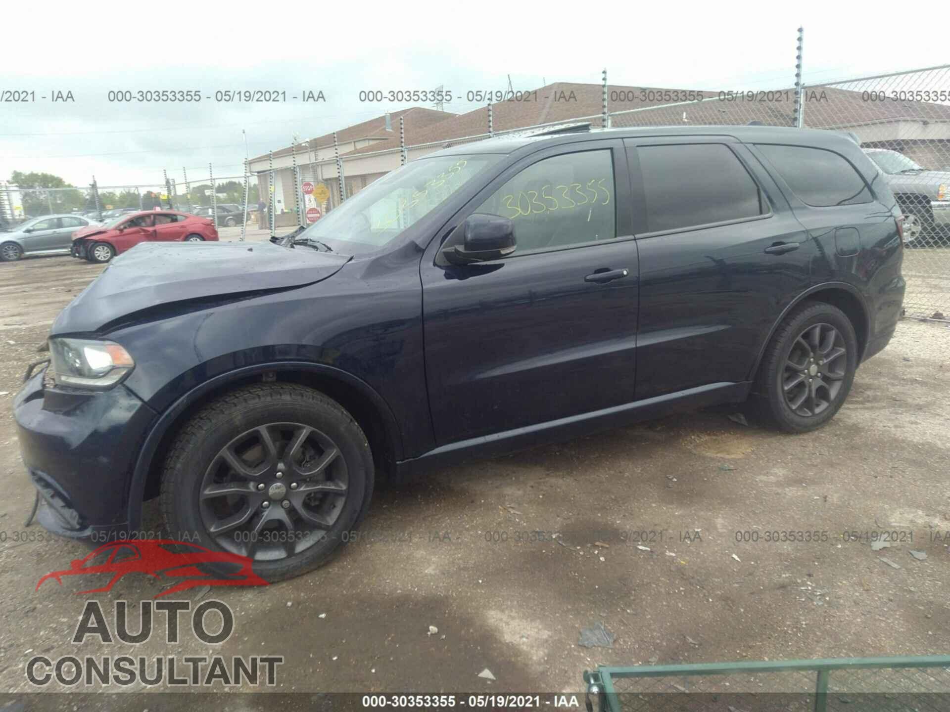 DODGE DURANGO 2017 - 1C4SDJCT5HC820299