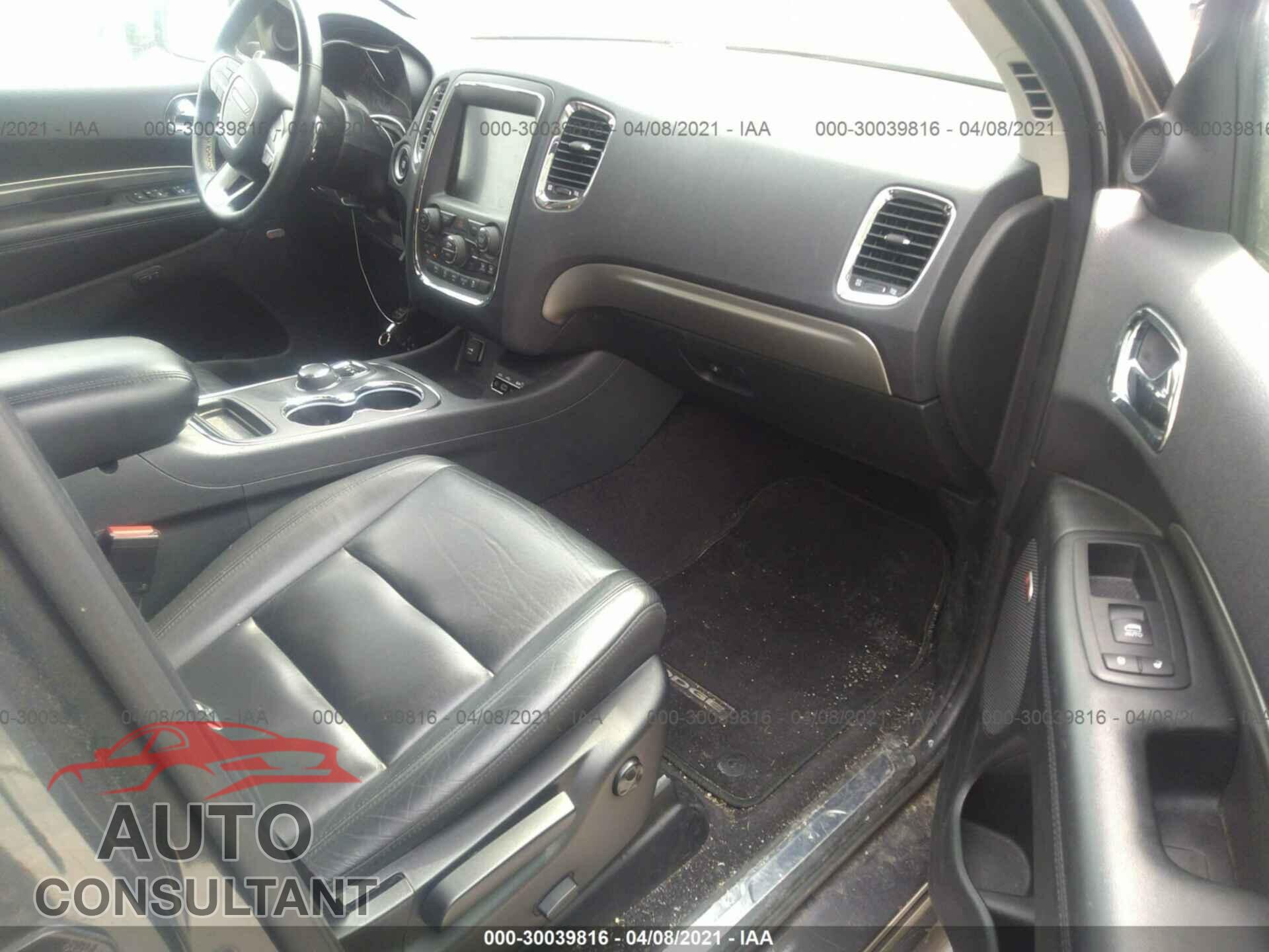DODGE DURANGO 2017 - 1C4RDJDG4HC752450