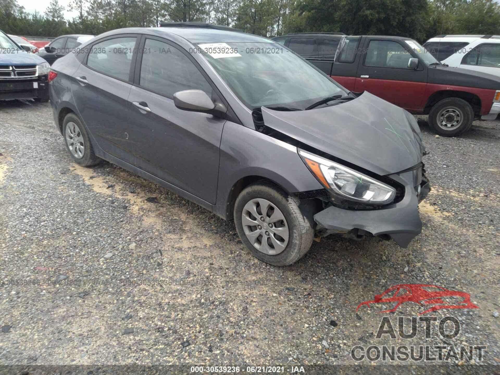 HYUNDAI ACCENT 2016 - KMHCT4AEXGU951357