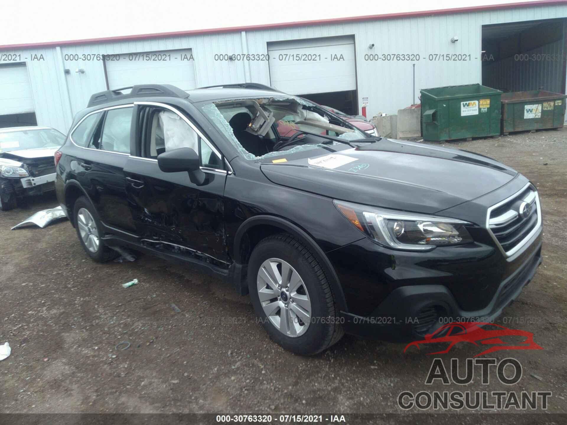 SUBARU OUTBACK 2018 - 4S4BSAAC9J3210612