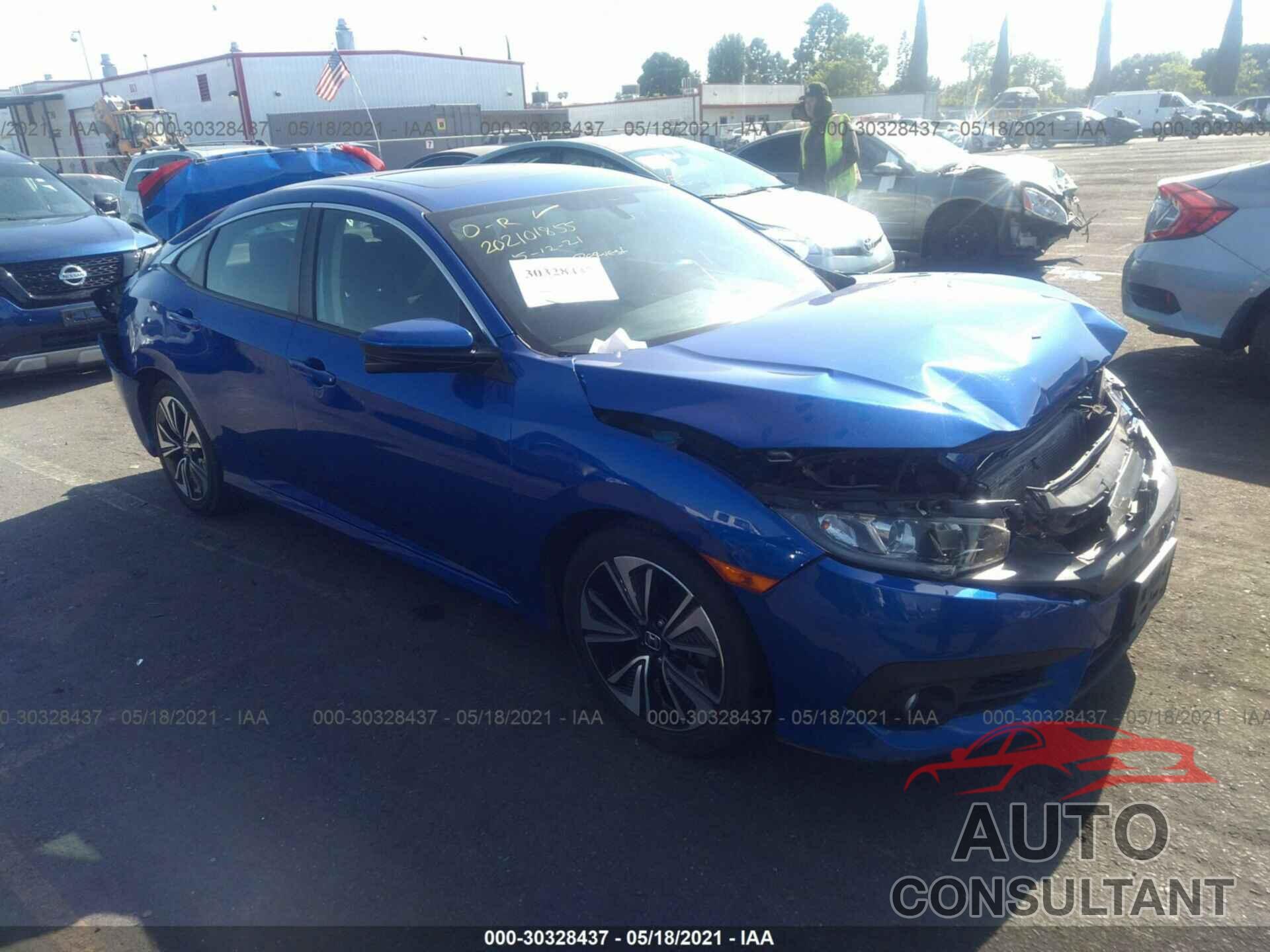 HONDA CIVIC SEDAN 2016 - 19XFC1F39GE042001