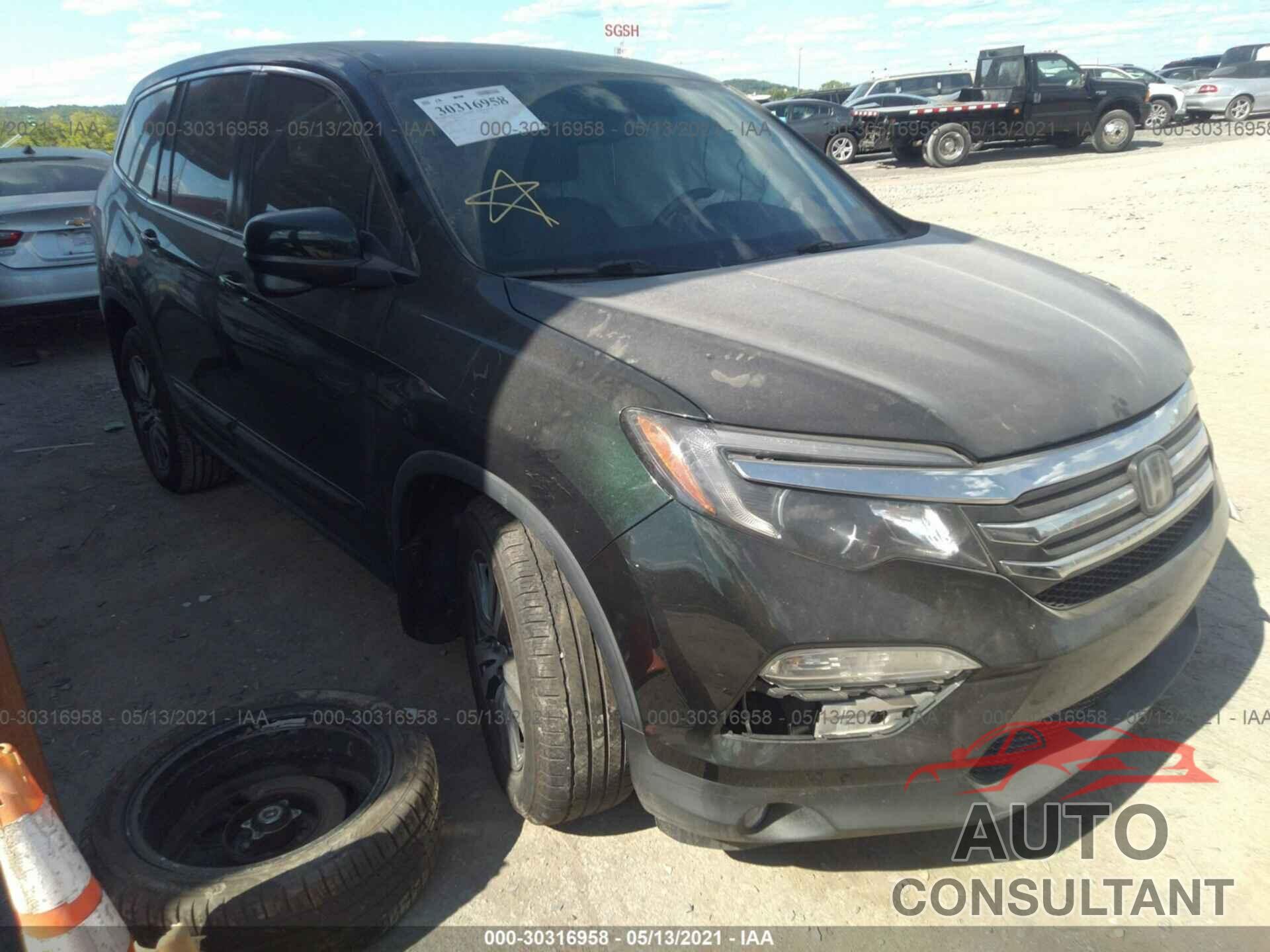 HONDA PILOT 2016 - 5FNYF6H64GB087085