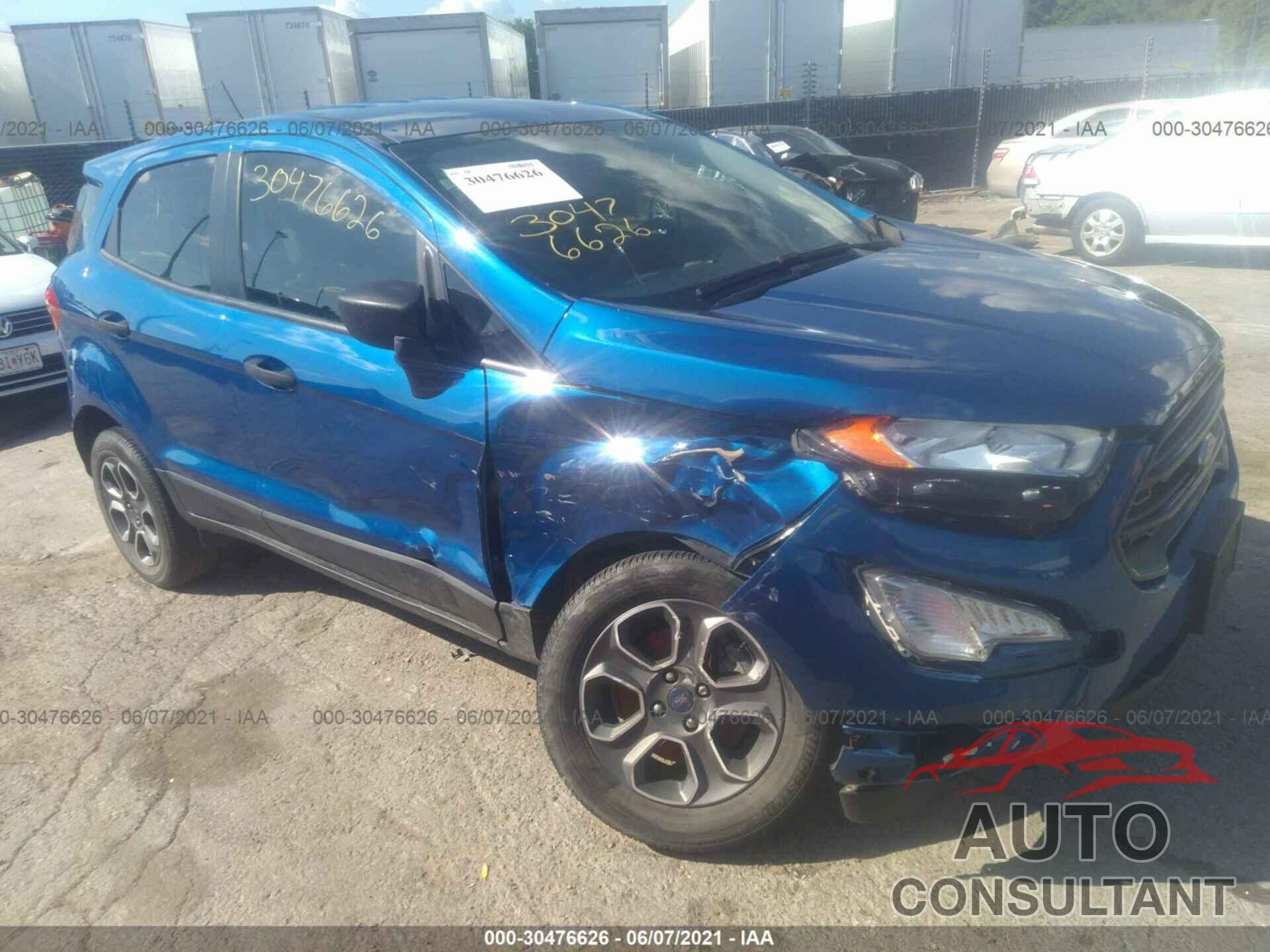 FORD ECOSPORT 2018 - MAJ3P1REXJC193700