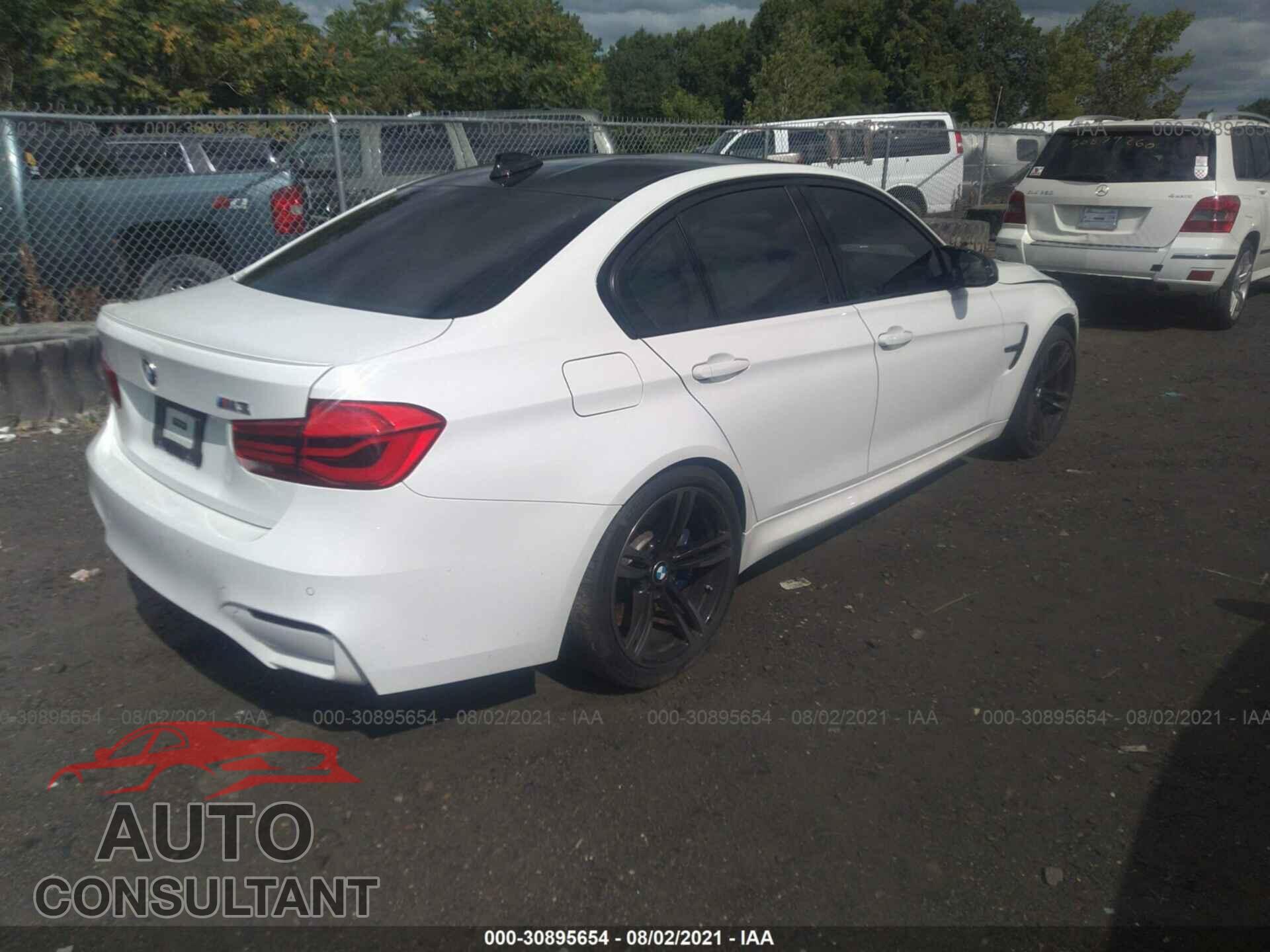 BMW M3 2017 - WBS8M9C39H5G85479
