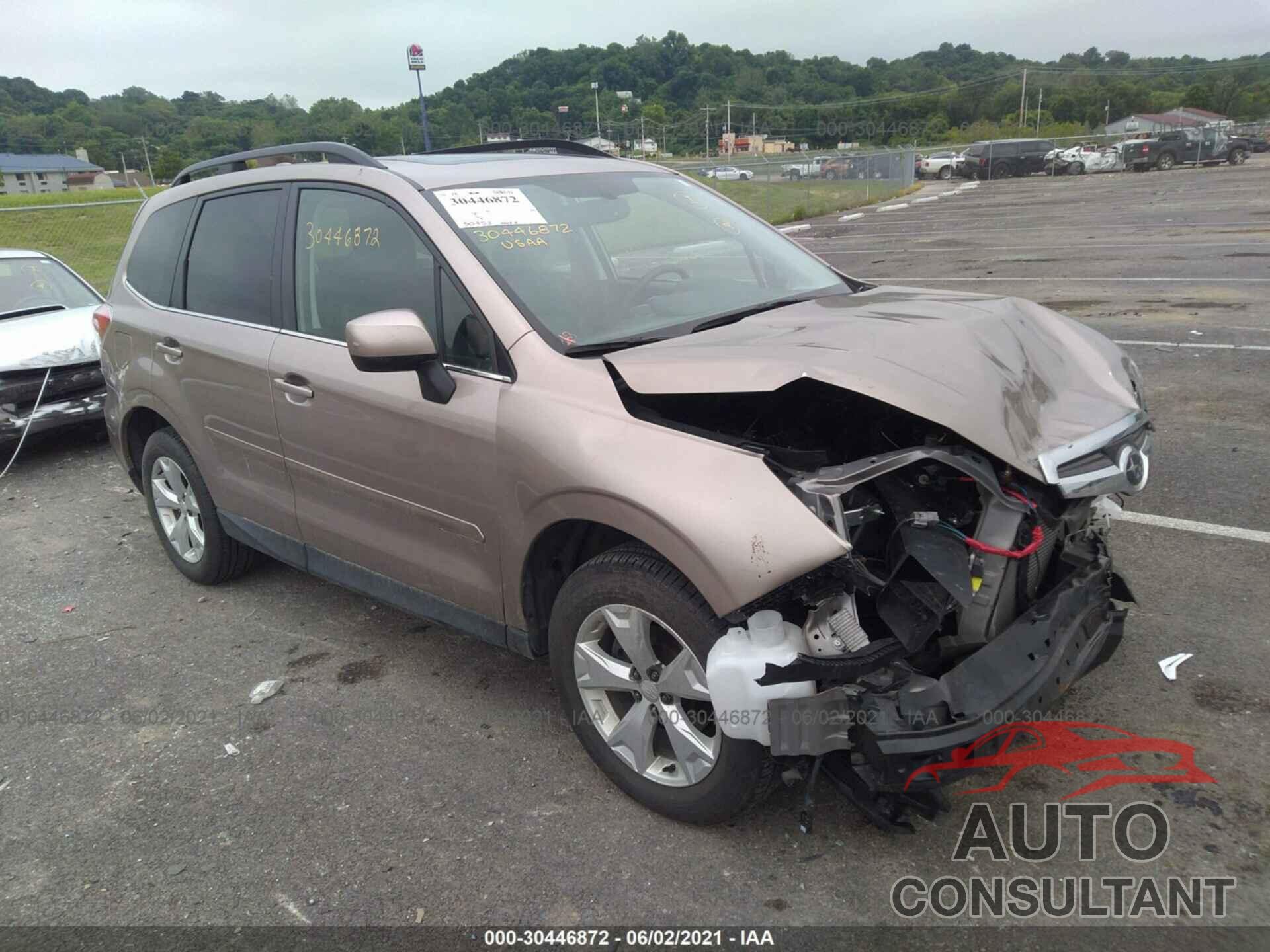 SUBARU FORESTER 2016 - JF2SJAHC5GH459449