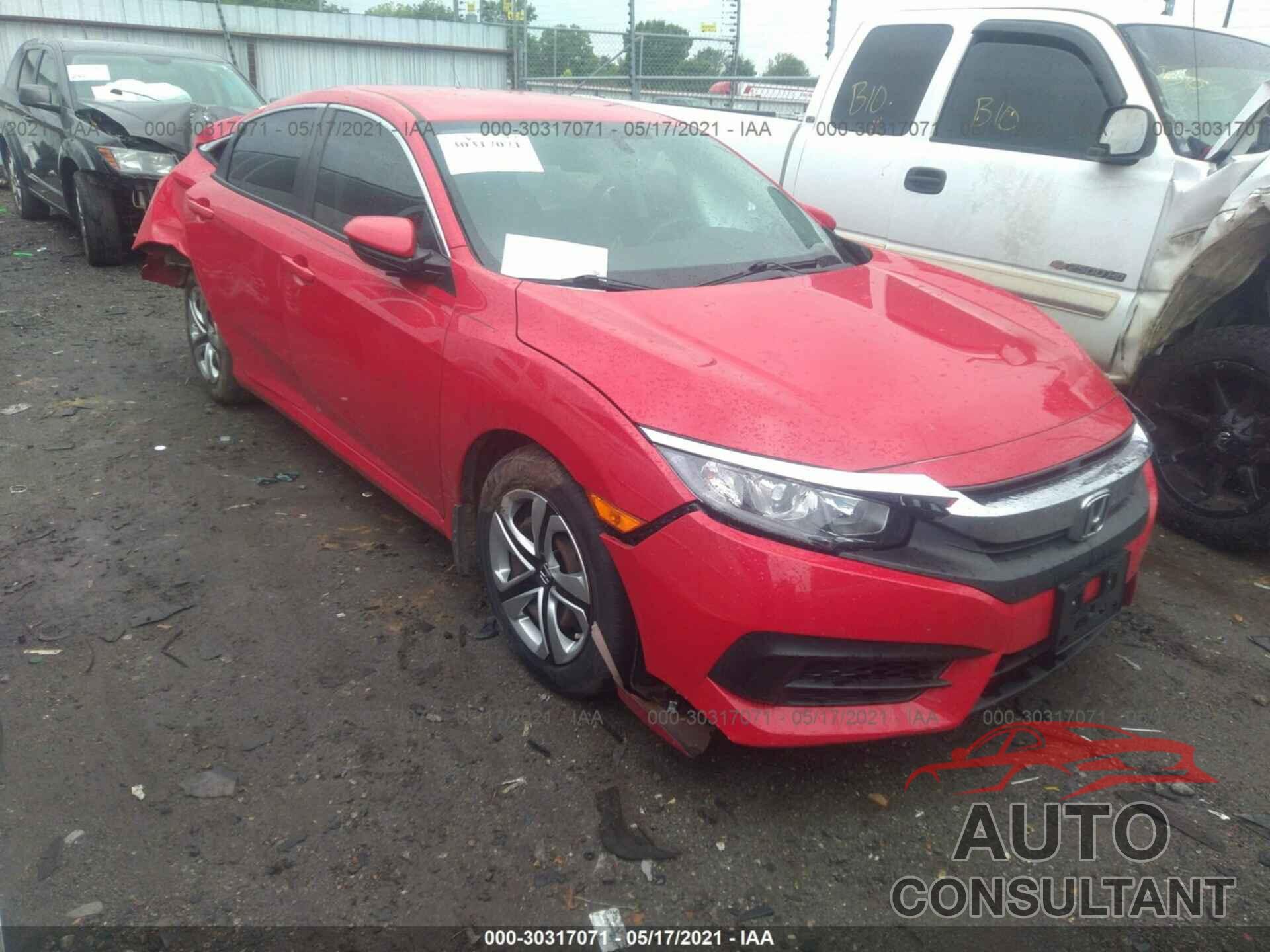 HONDA CIVIC SEDAN 2016 - 2HGFC2F50GH557983