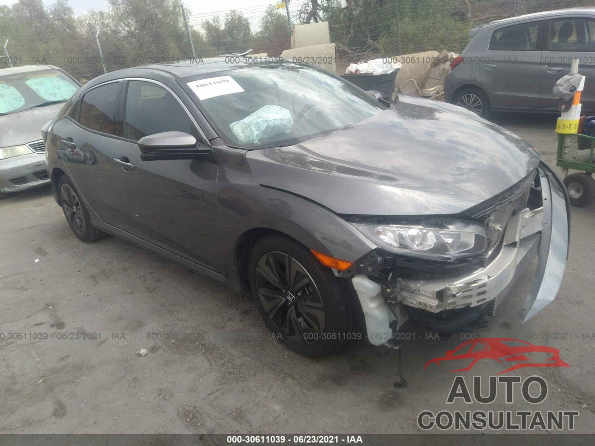 HONDA CIVIC HATCHBACK 2017 - SHHFK7H55HU428994