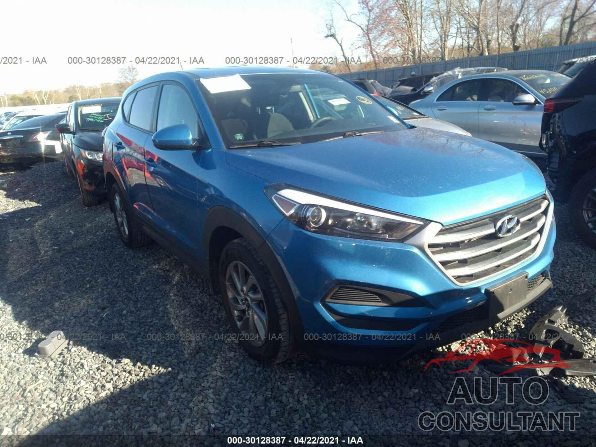 HYUNDAI TUCSON 2017 - KM8J23A42HU576254