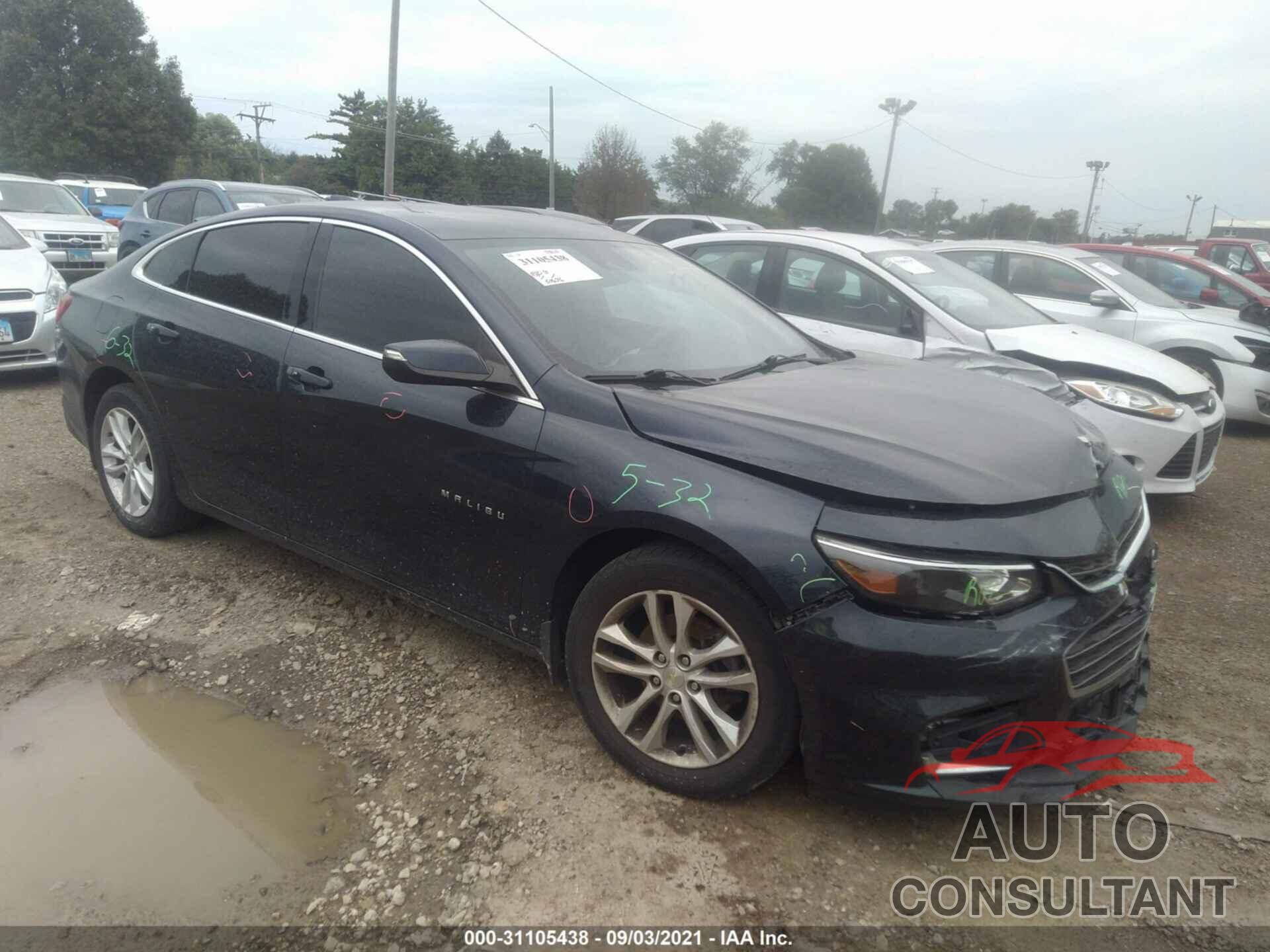 CHEVROLET MALIBU 2017 - 1G1ZE5ST4HF141703