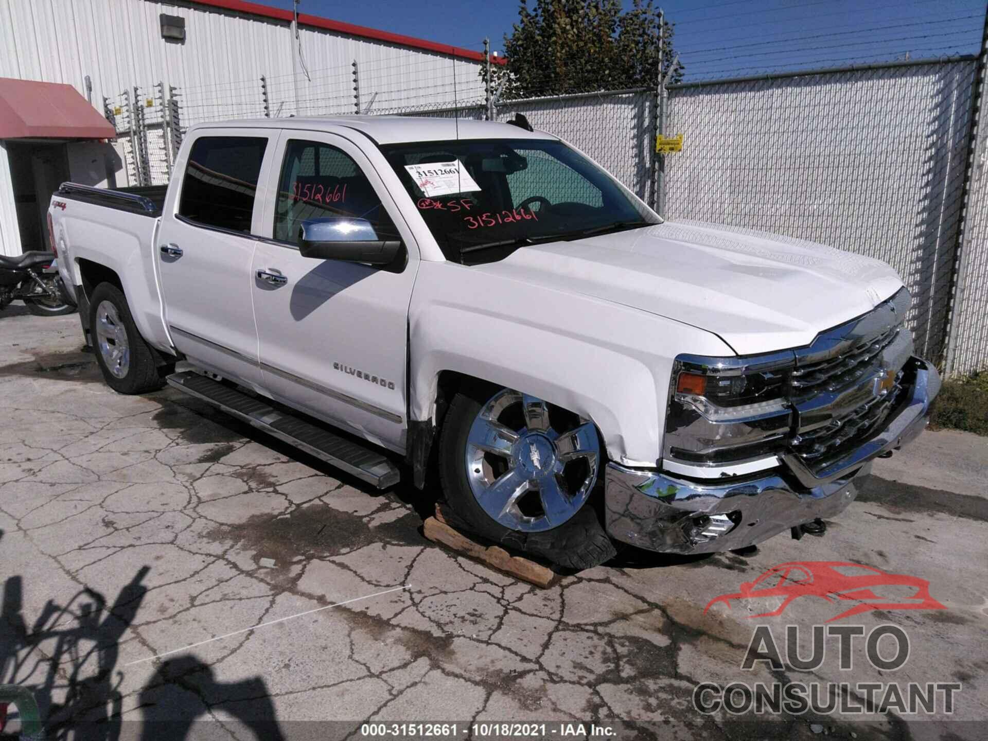 CHEVROLET SILVERADO 1500 2017 - 3GCUKSEC5HG412321
