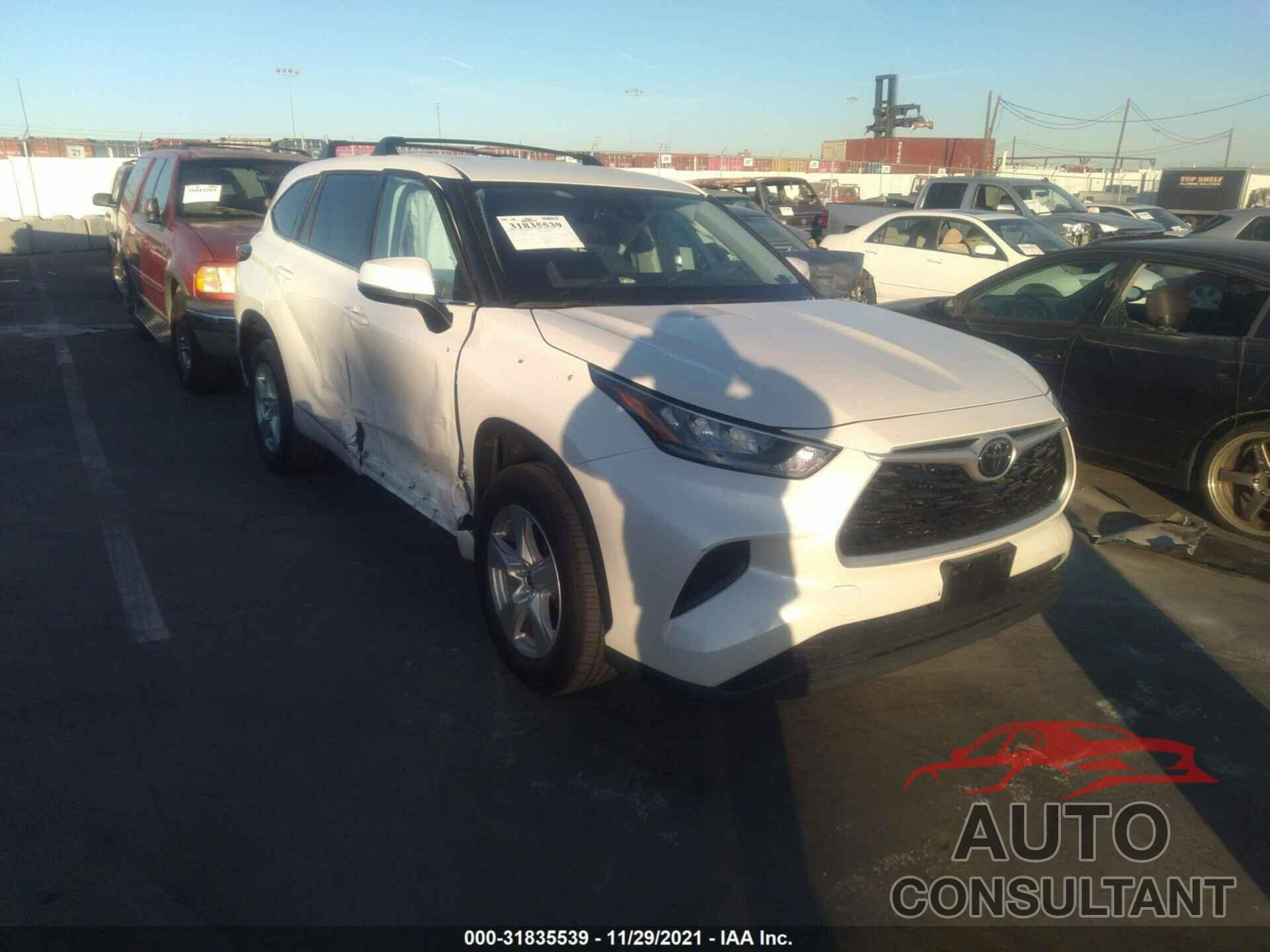 TOYOTA HIGHLANDER 2020 - 5TDCZRAHXLS501314
