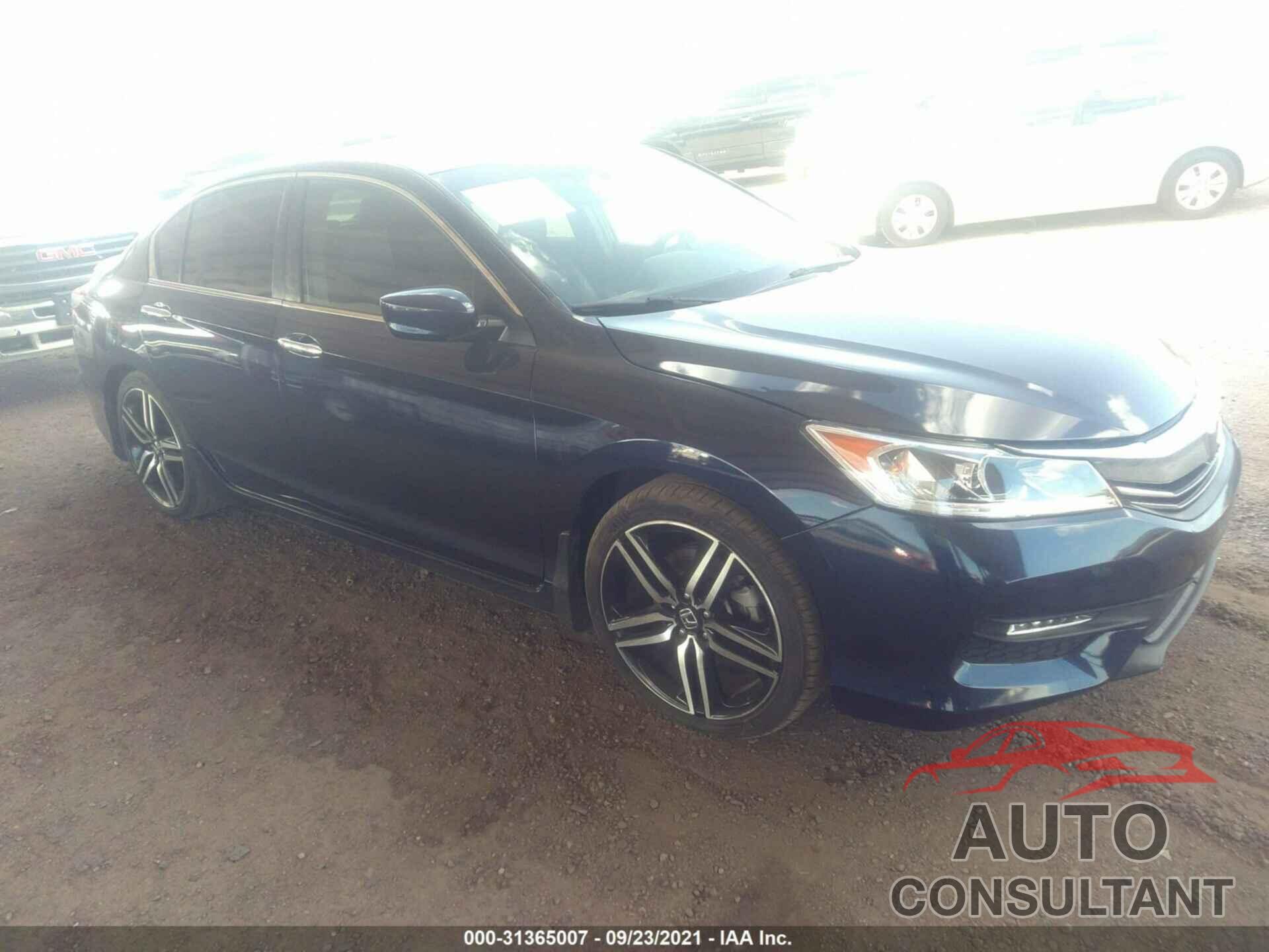 HONDA ACCORD SEDAN 2017 - 1HGCR2F52HA273238