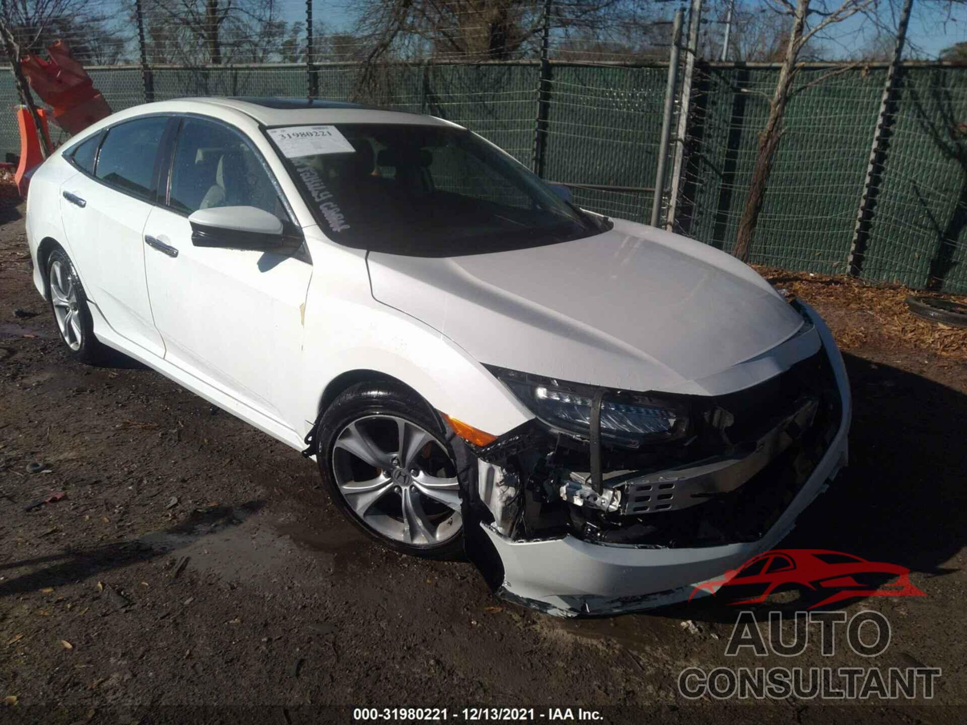 HONDA CIVIC SEDAN 2016 - 19XFC1F98GE000729