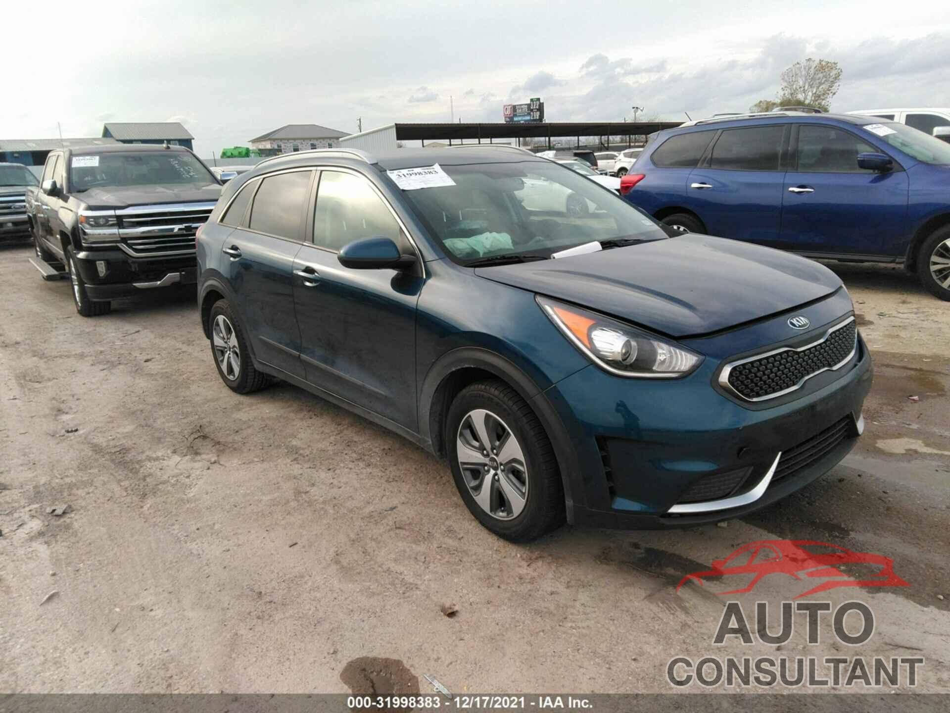 KIA NIRO 2018 - KNDCB3LCXJ5206493