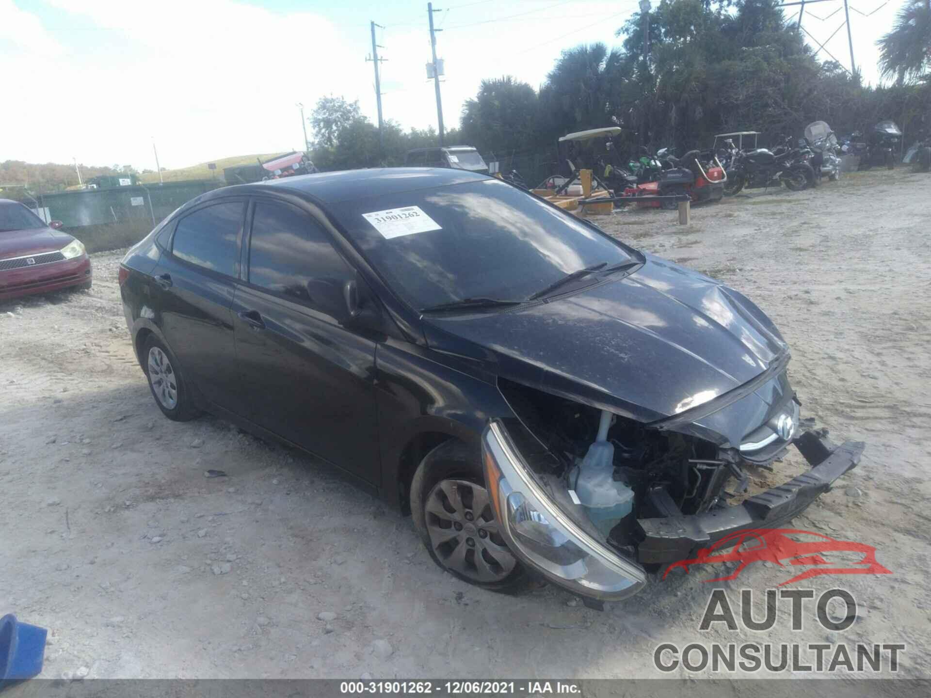 HYUNDAI ACCENT 2016 - KMHCT4AE6GU944308