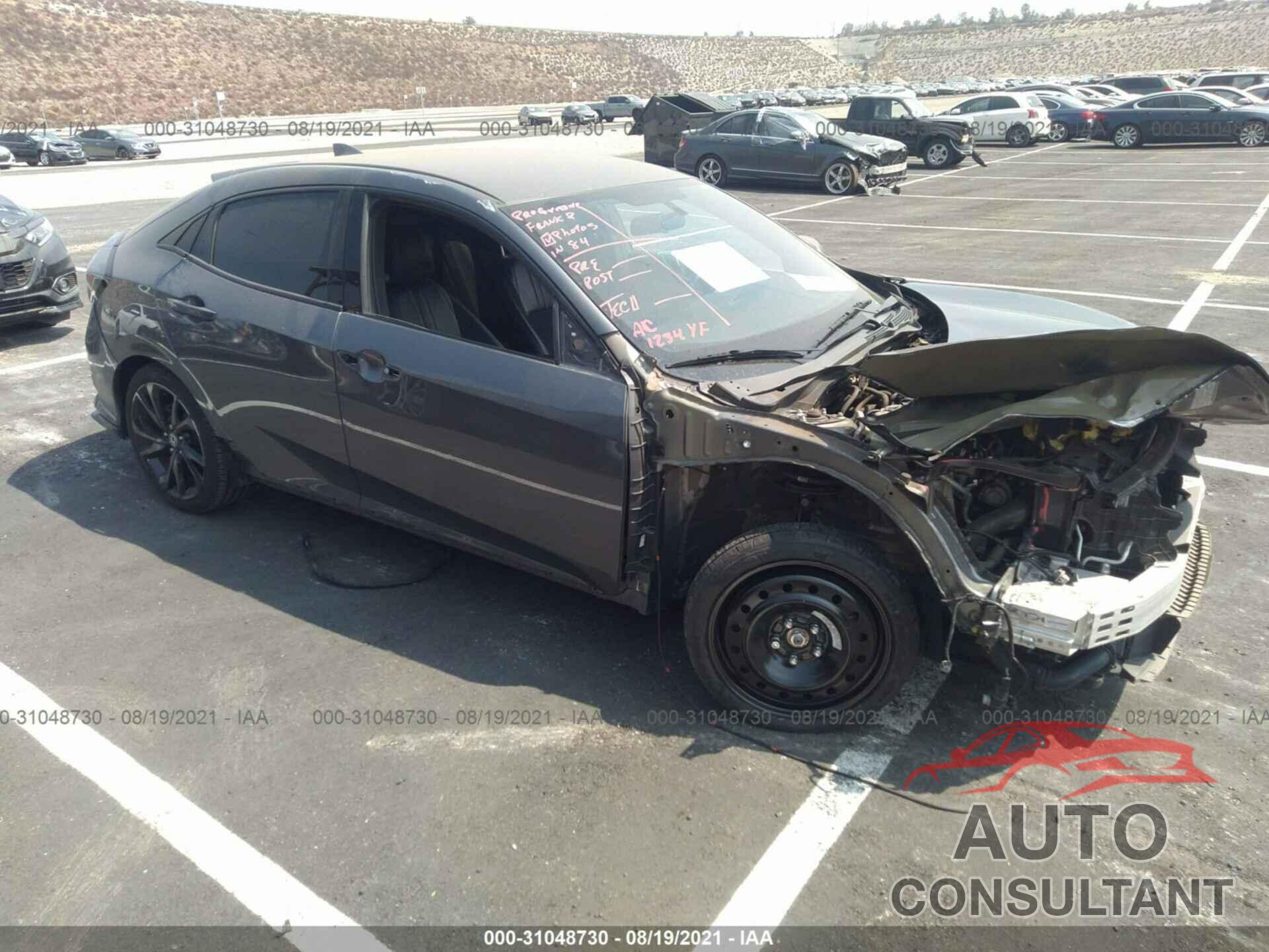 HONDA CIVIC HATCHBACK 2018 - SHHFK7G41JU200523