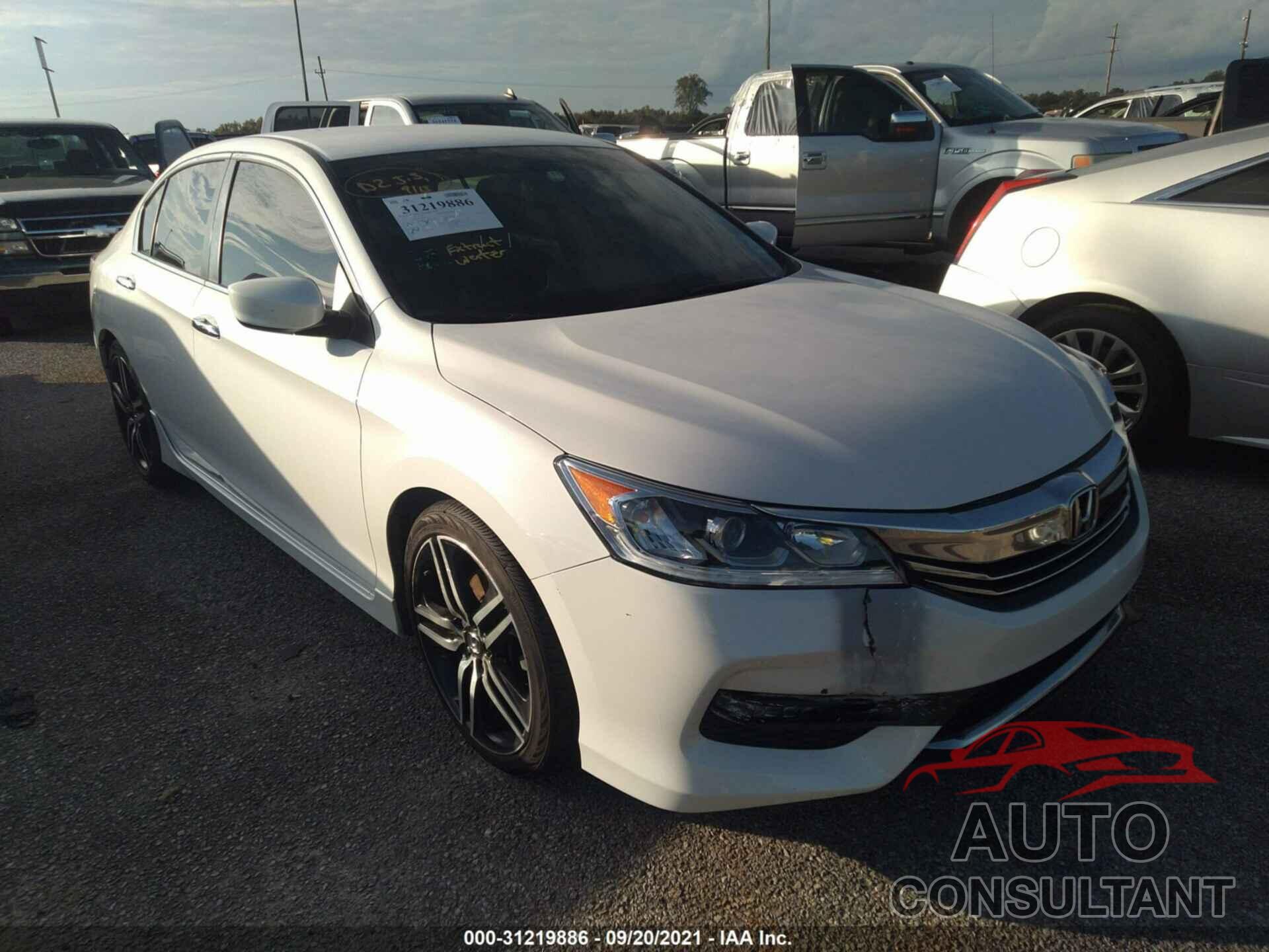HONDA ACCORD SEDAN 2016 - 1HGCR2F54GA176122