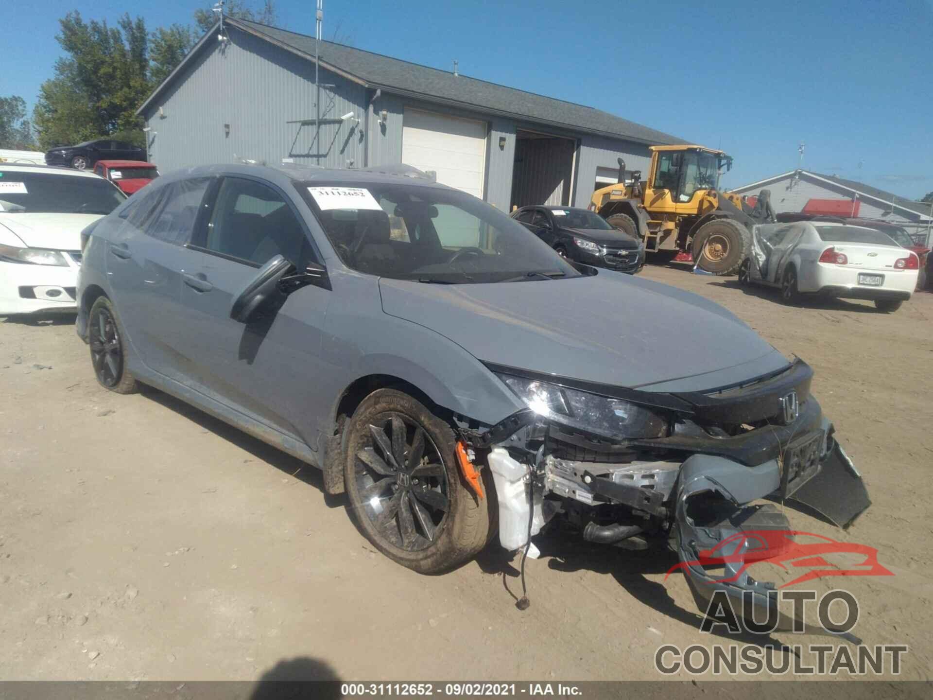 HONDA CIVIC HATCHBACK 2020 - SHHFK7H61LU215347