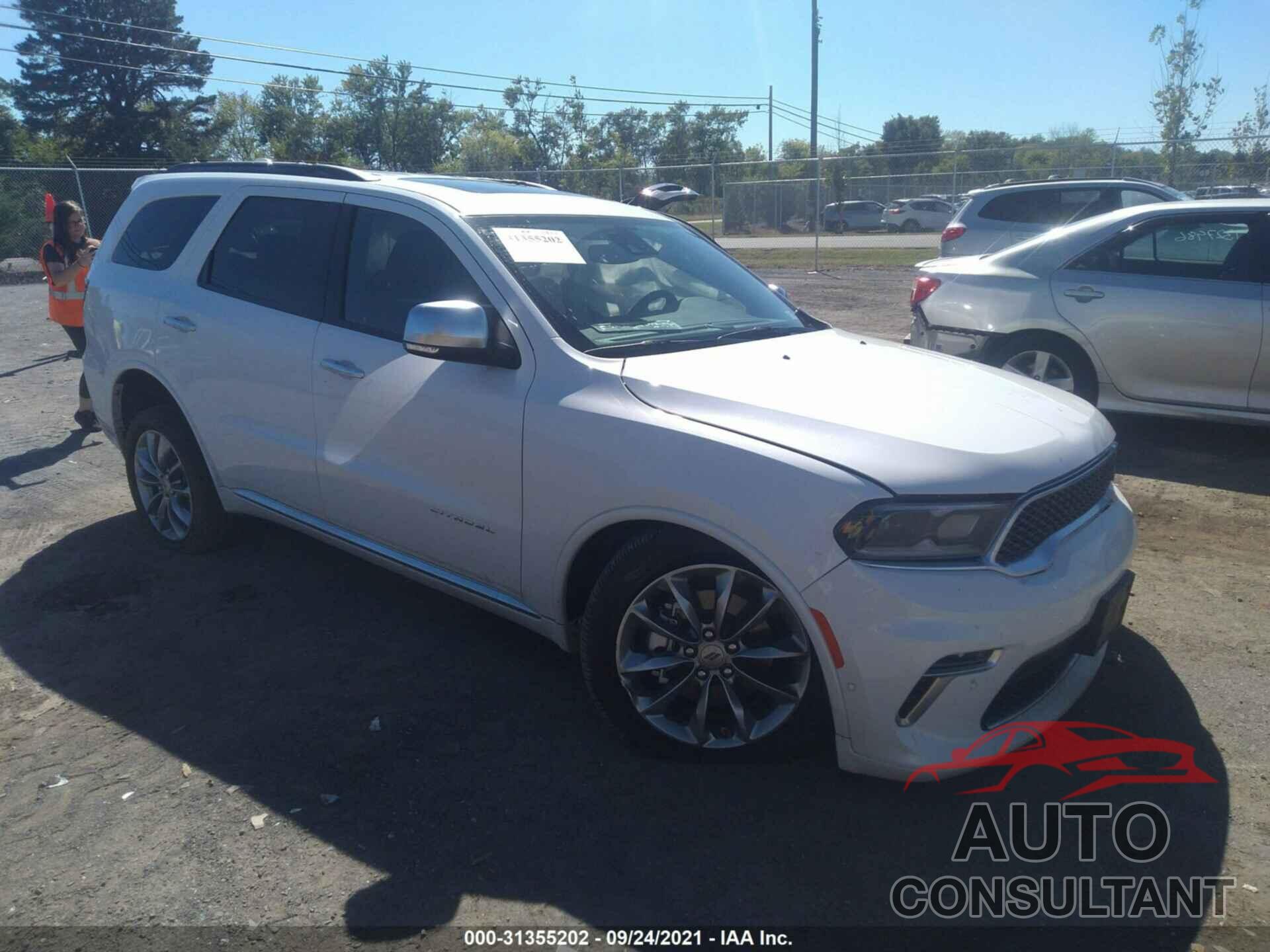 DODGE DURANGO 2021 - 1C4SDJET8MC790237