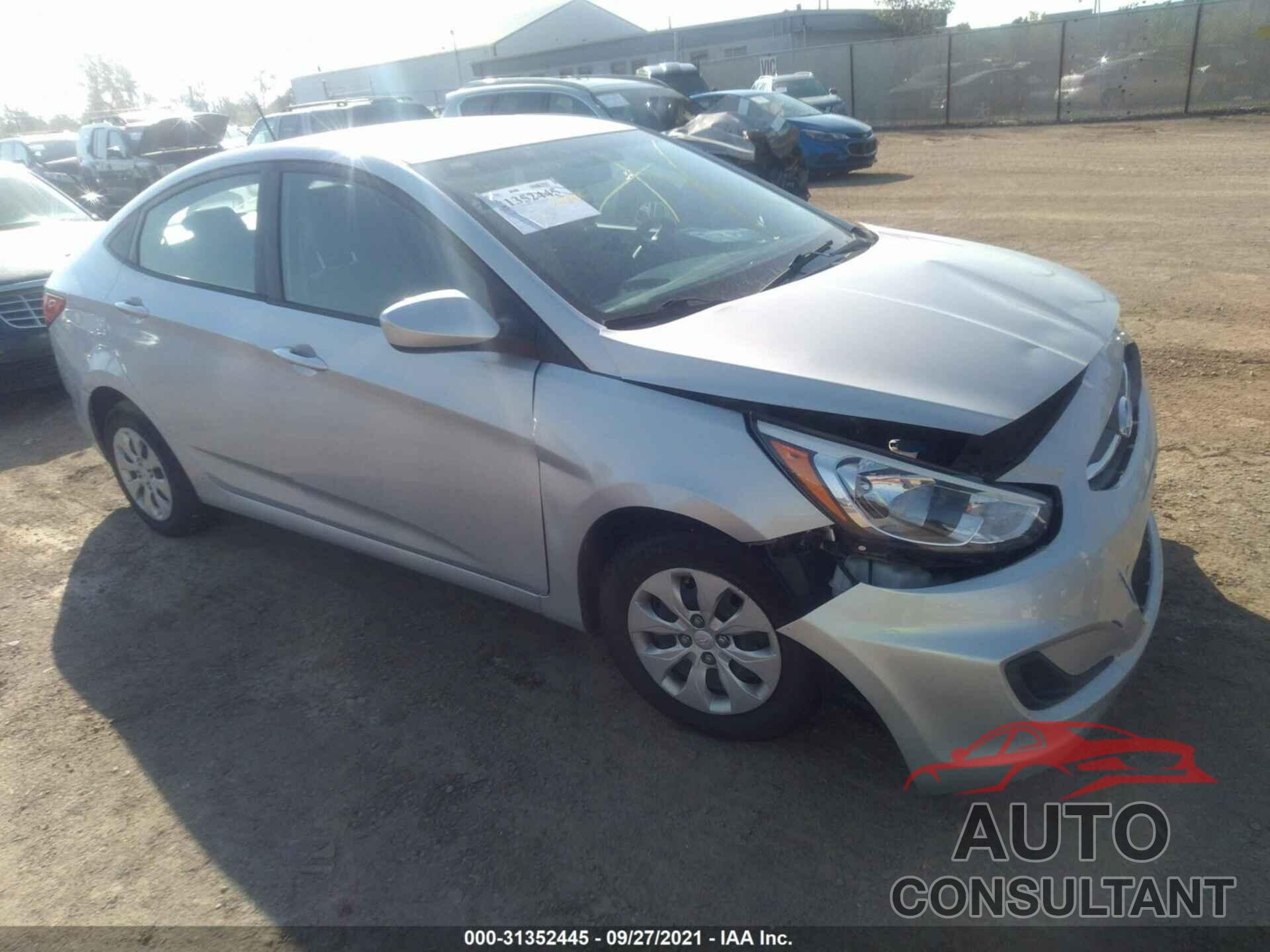 HYUNDAI ACCENT 2017 - KMHCT4AE8HU296777