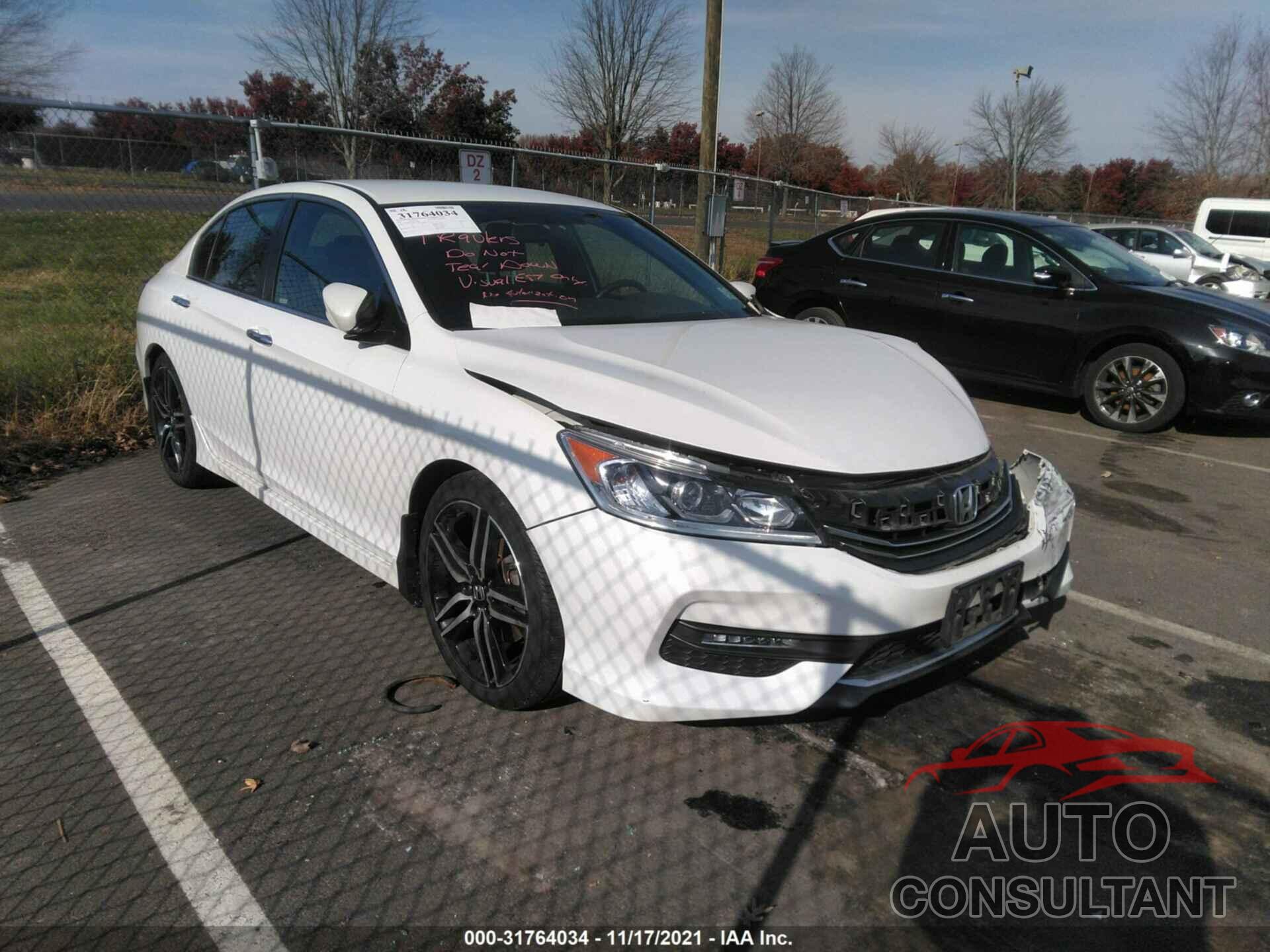 HONDA ACCORD SEDAN 2017 - 1HGCR2F14HA159481