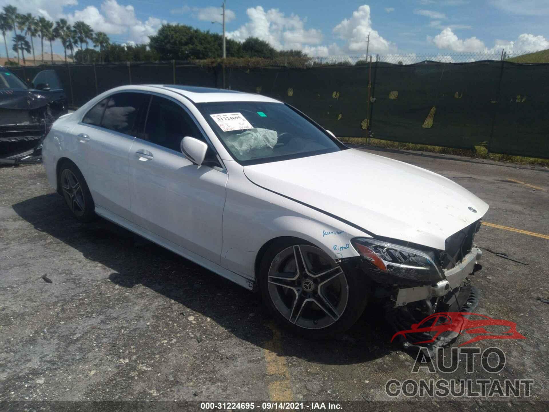 MERCEDES-BENZ C-CLASS 2020 - 55SWF8DB3LU323966