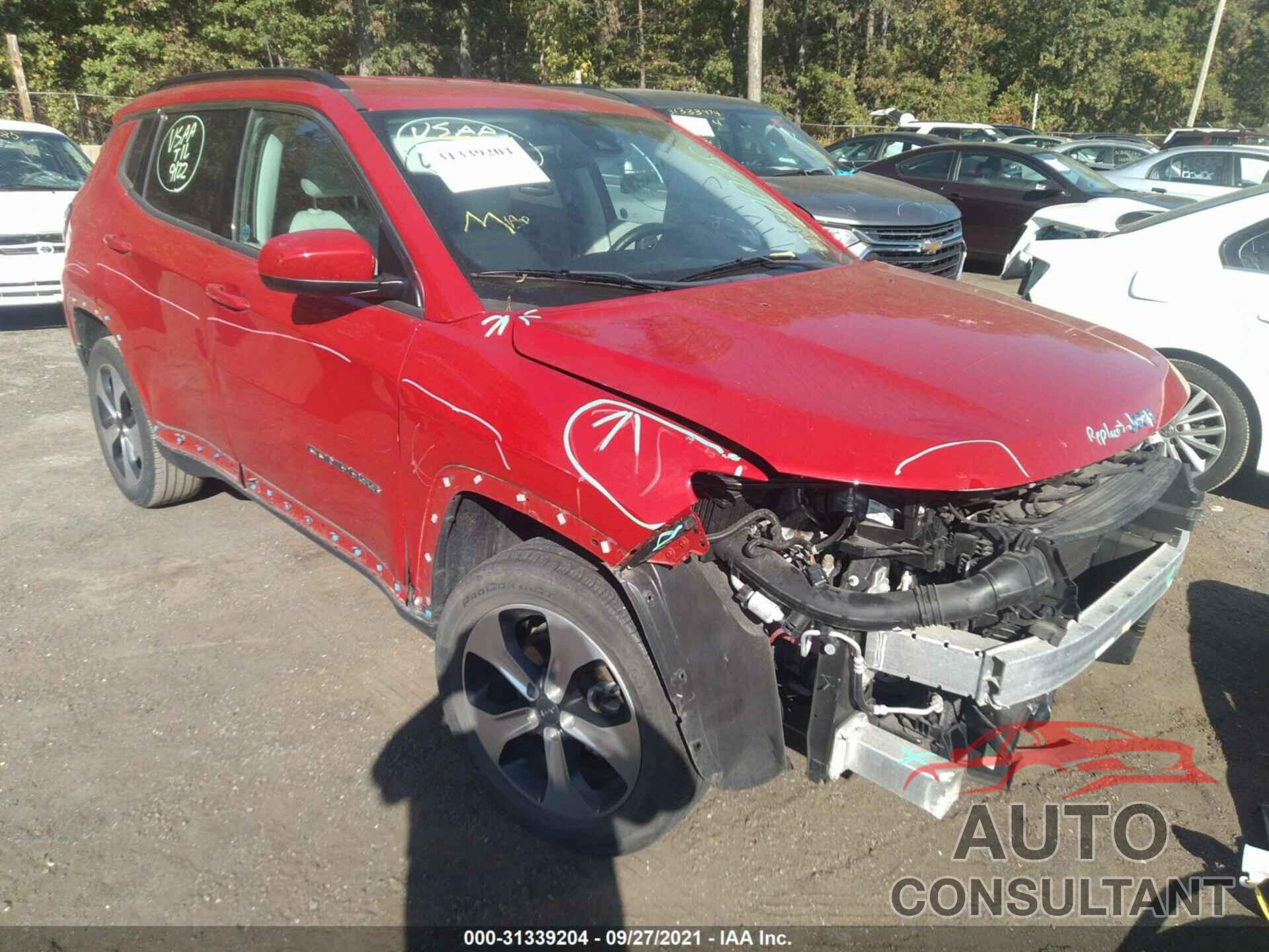 JEEP COMPASS 2018 - 3C4NJDBB3JT116922