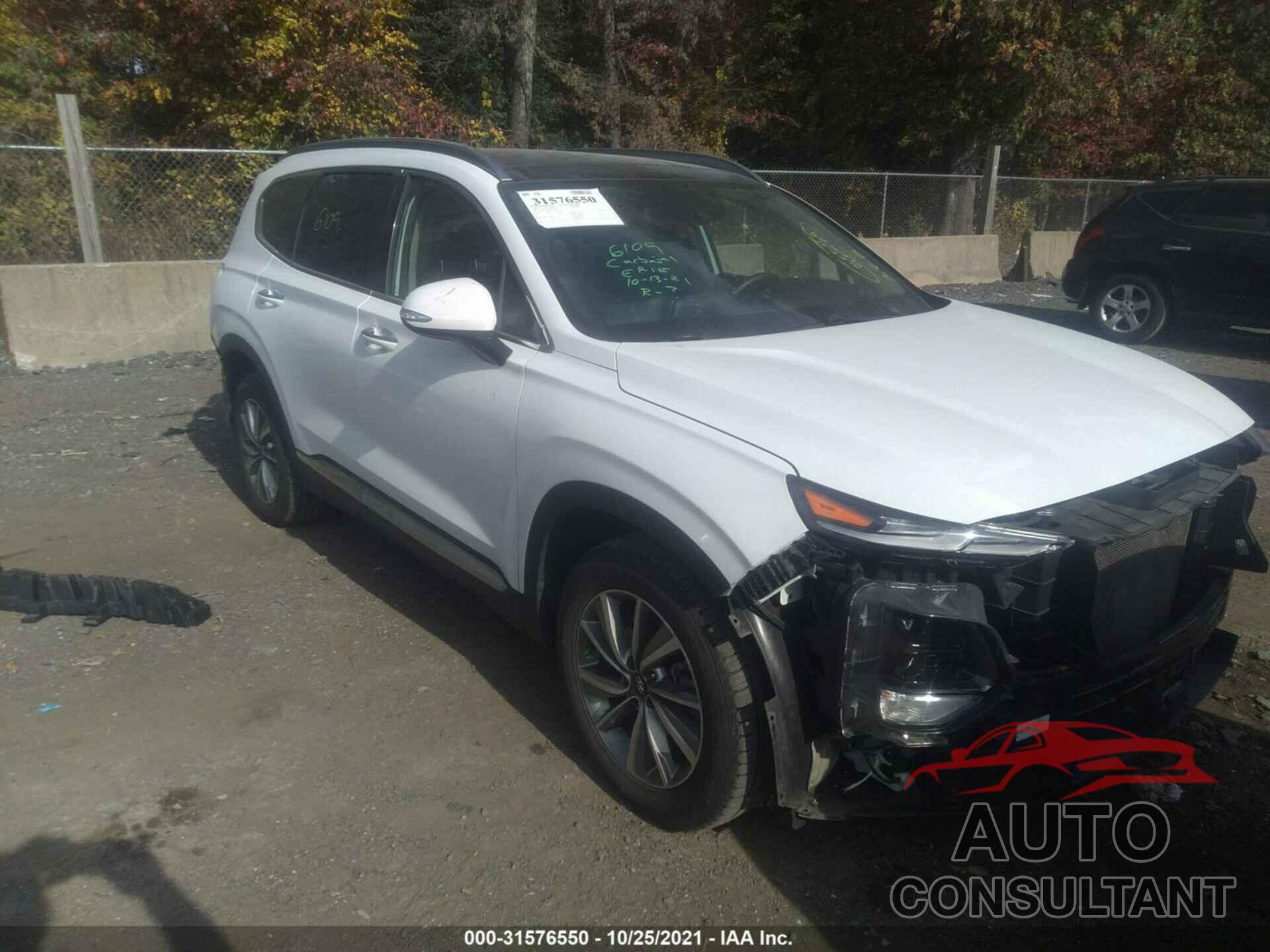 HYUNDAI SANTA FE 2020 - 5NMS3CADXLH167201