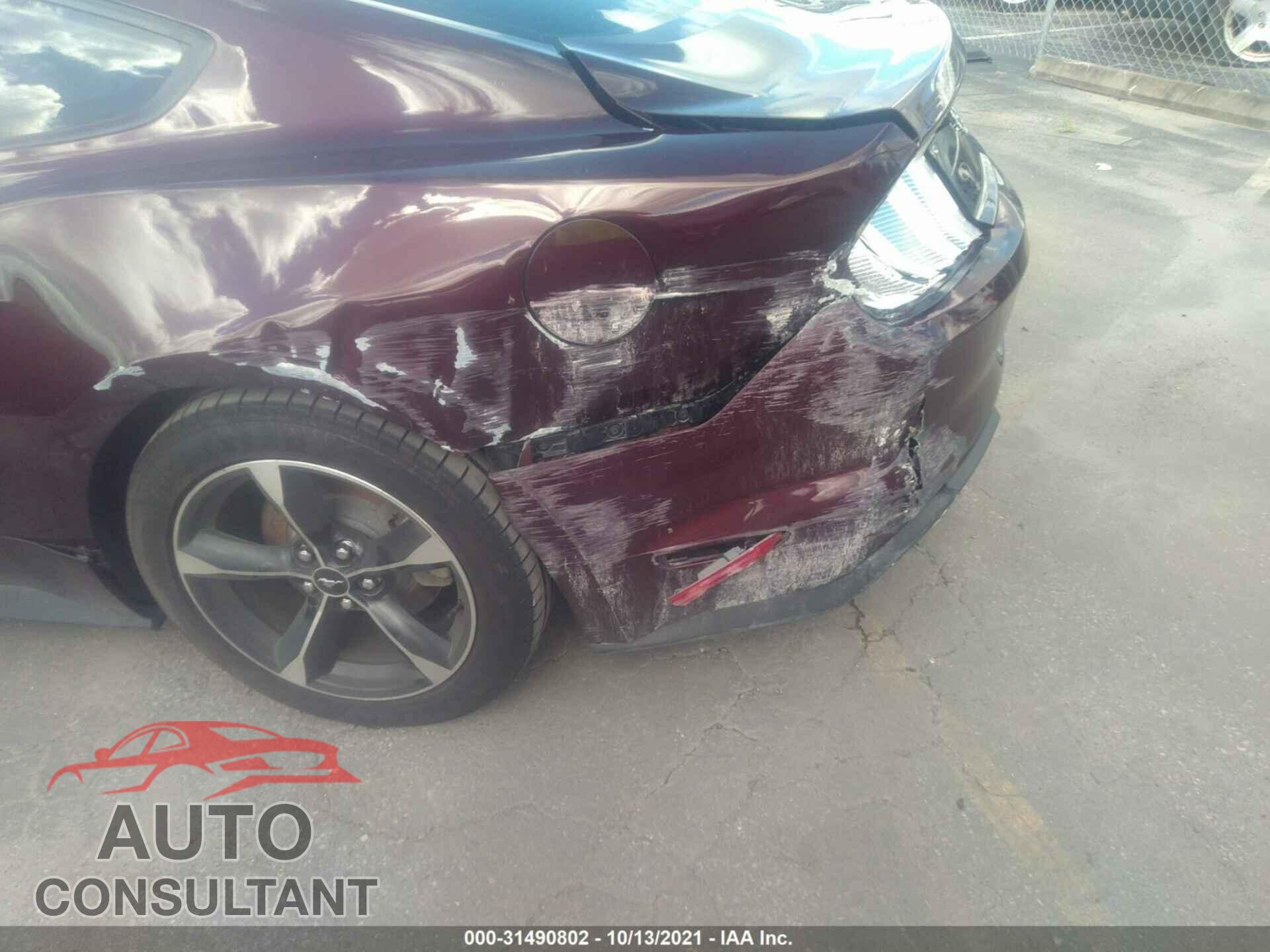 FORD MUSTANG 2018 - 1FA6P8TH3J5162222