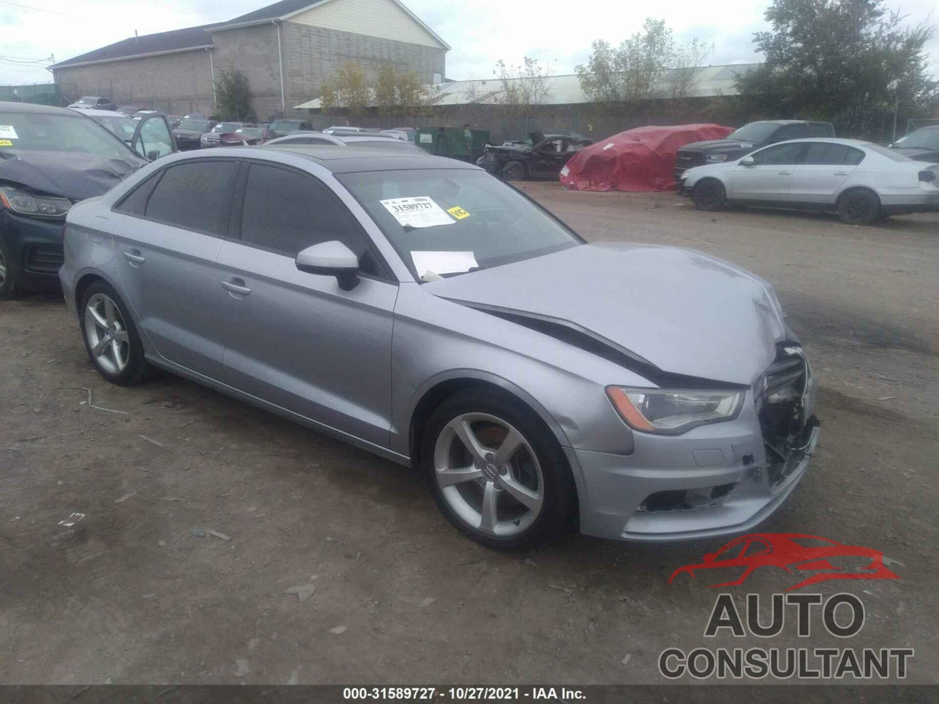 AUDI A3 2016 - WAUB8GFF1G1028199