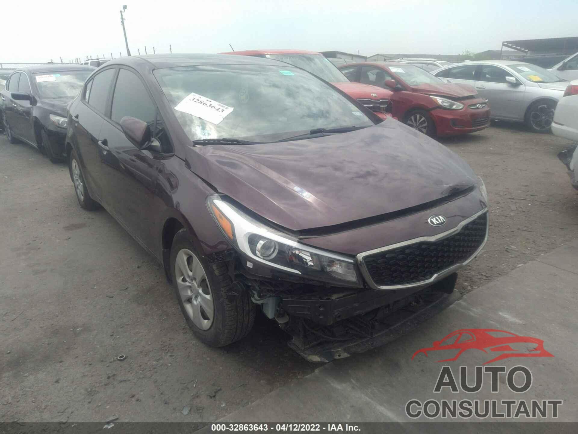 KIA FORTE 2018 - 3KPFK4A7XJE168096