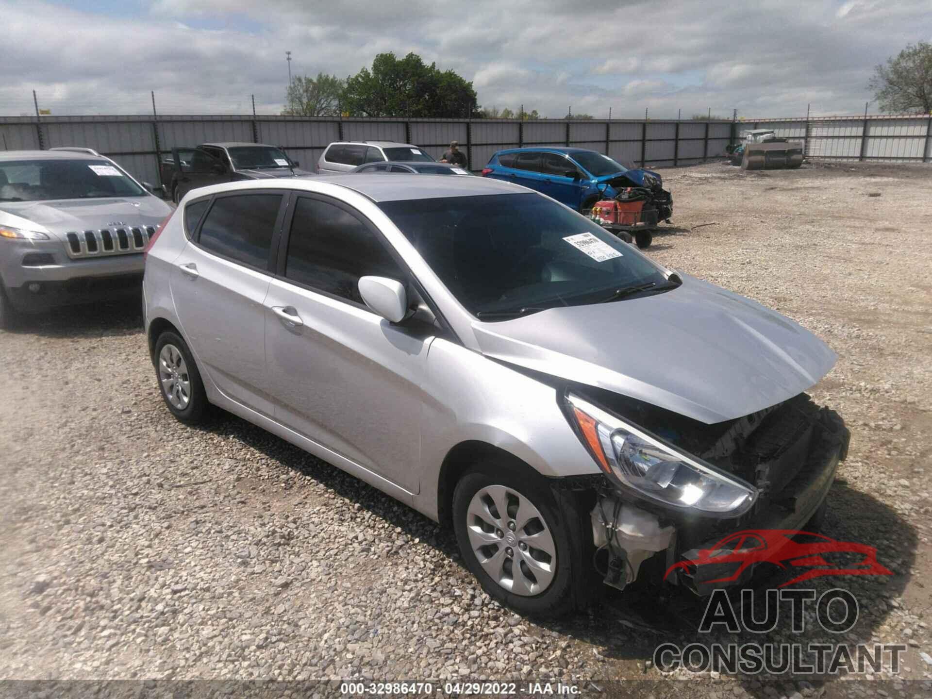 HYUNDAI ACCENT 2016 - KMHCT5AE0GU287124