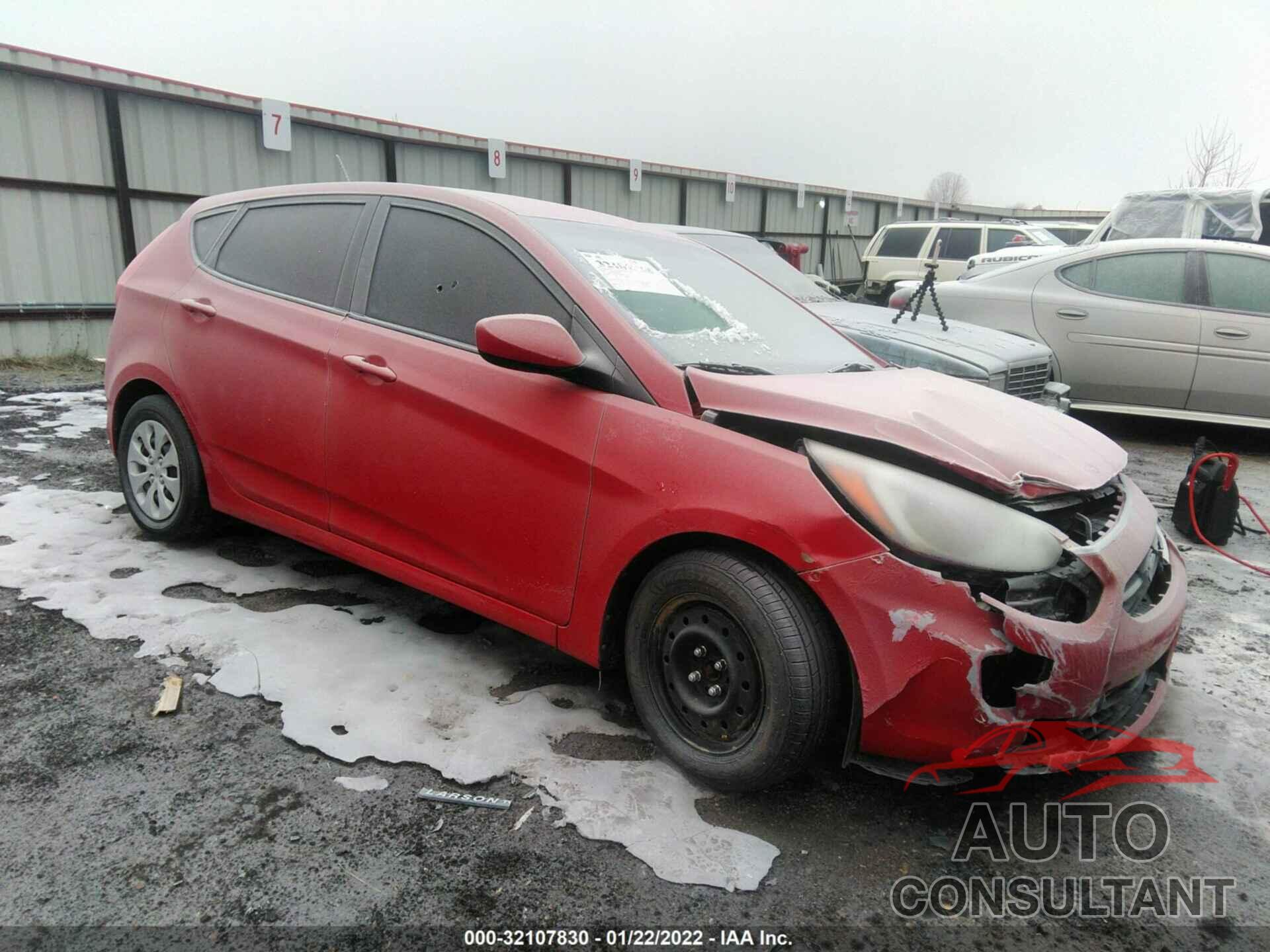 HYUNDAI ACCENT 2016 - KMHCT5AEXGU279869
