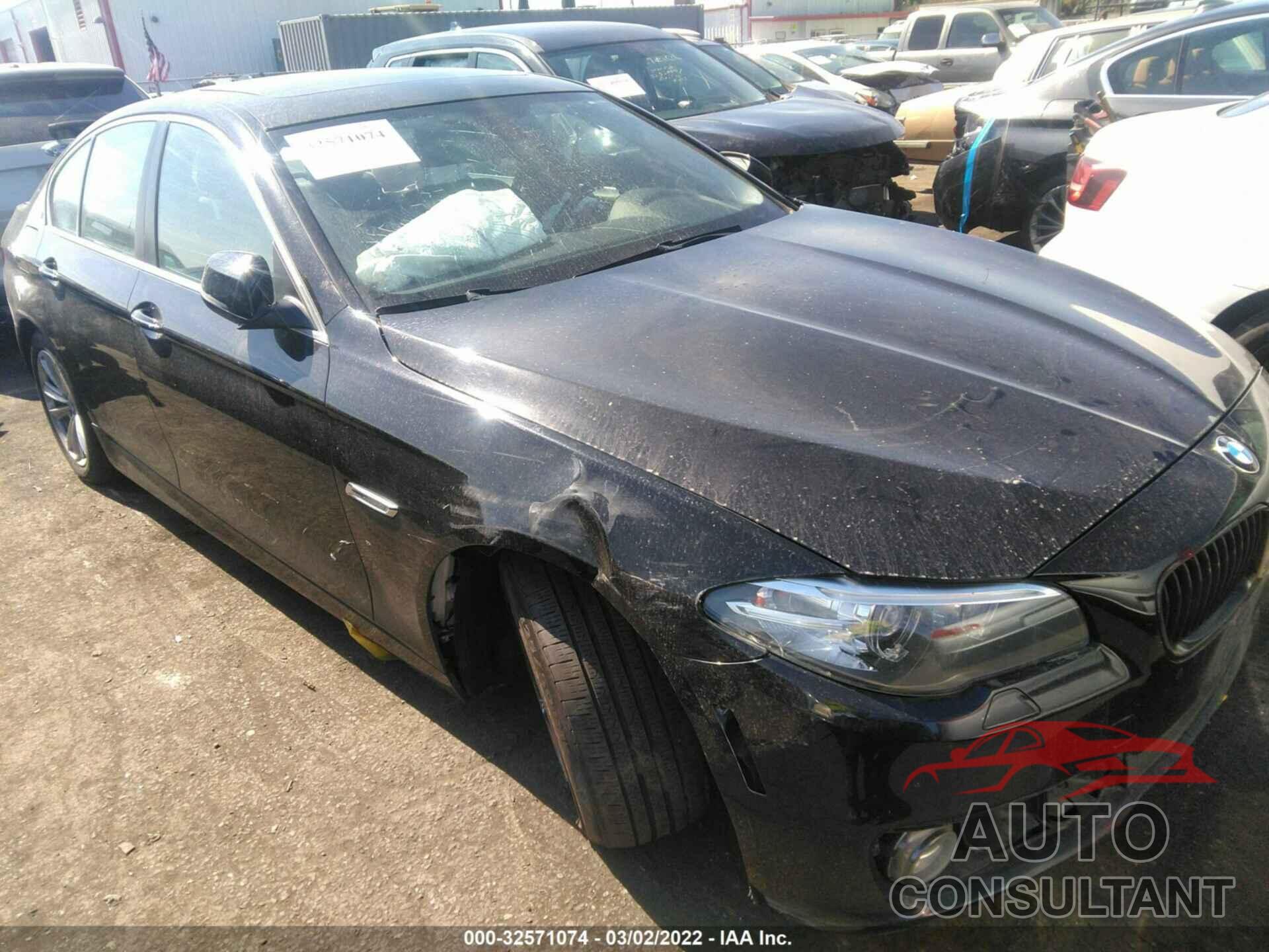 BMW 5 SERIES 2016 - WBA5A5C53GG346954