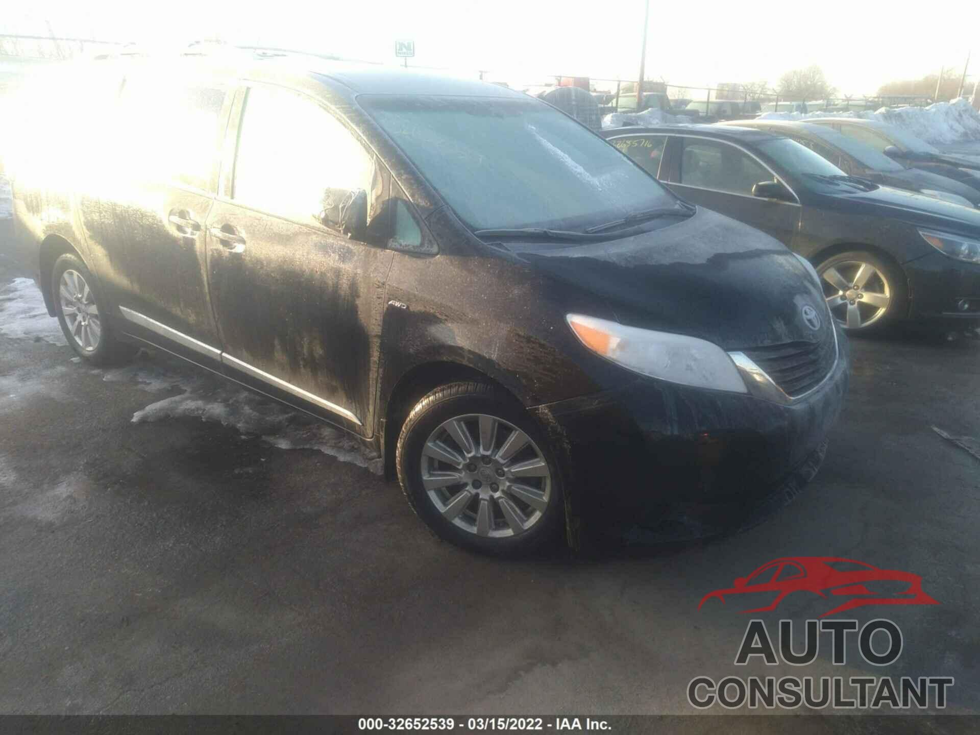 TOYOTA SIENNA 2017 - 5TDJZ3DC2HS153455