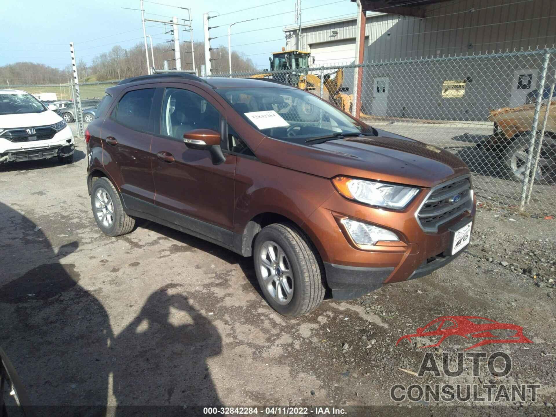 FORD ECOSPORT 2020 - MAJ6S3GL3LC312747