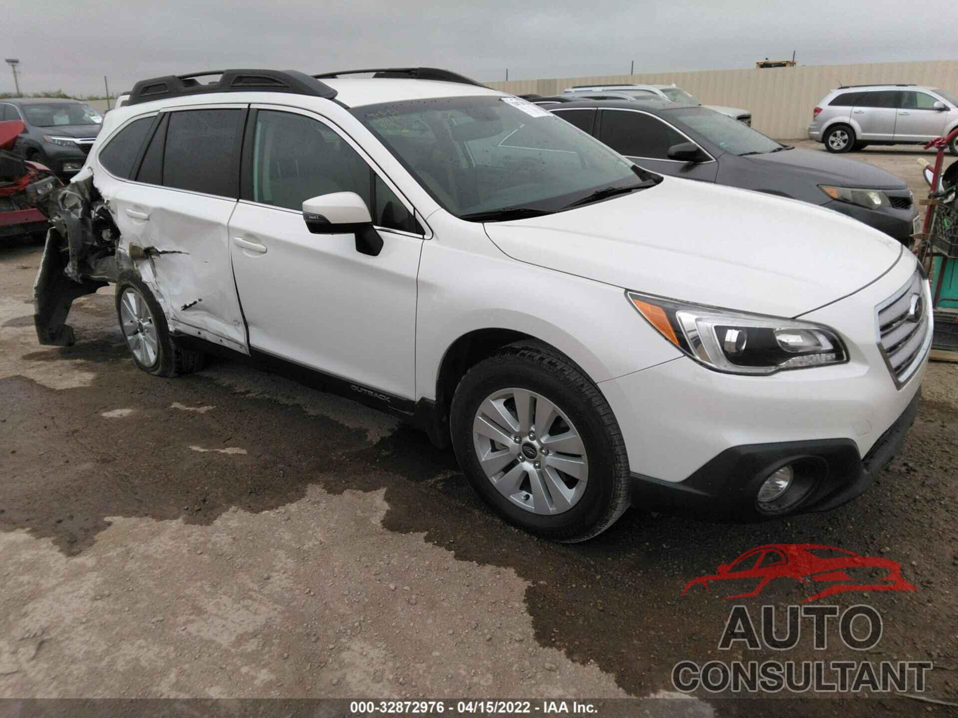 SUBARU OUTBACK 2016 - 4S4BSBFC2G3338553