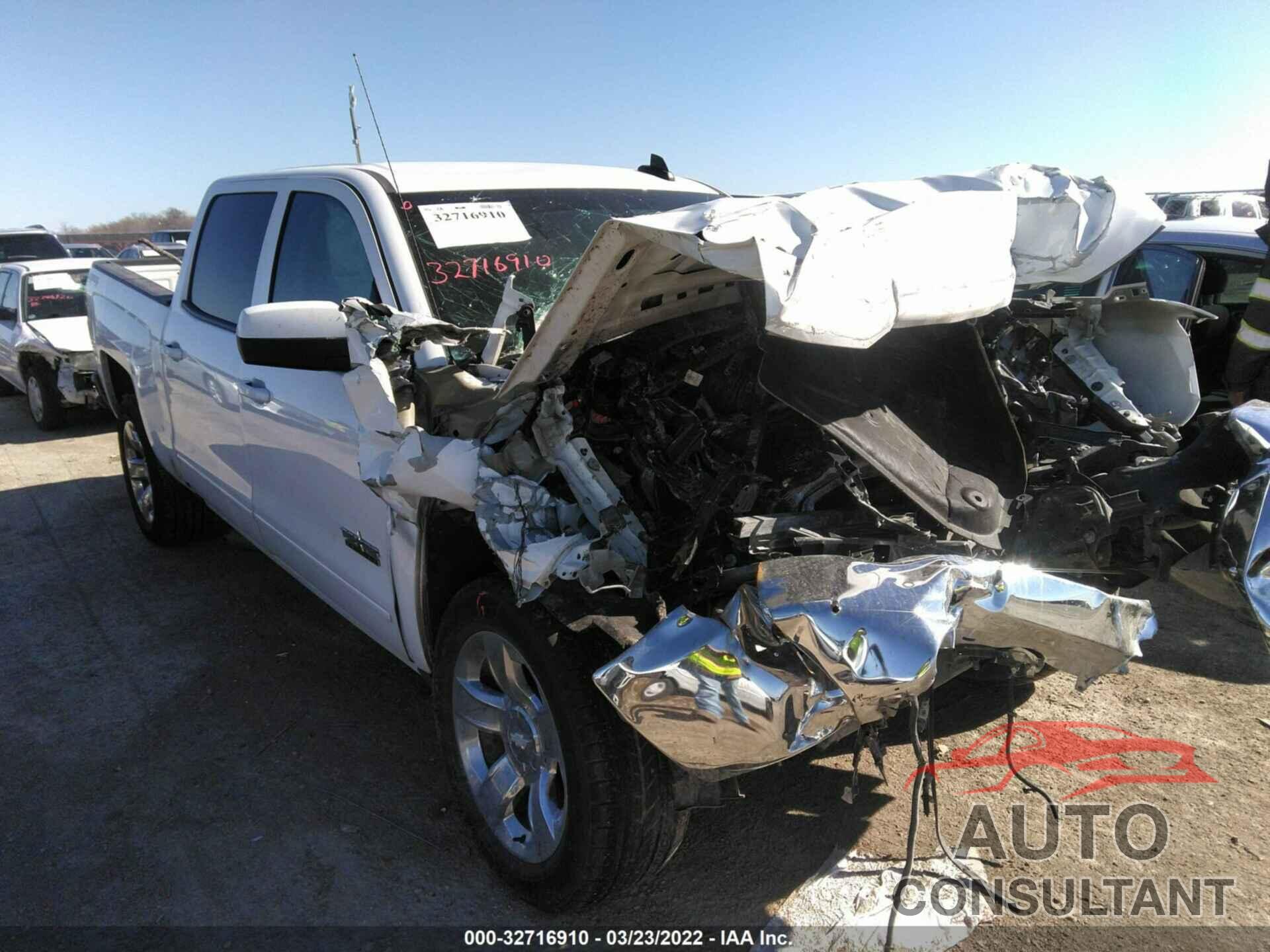 CHEVROLET SILVERADO 1500 2018 - 3GCUKRER1JG422282