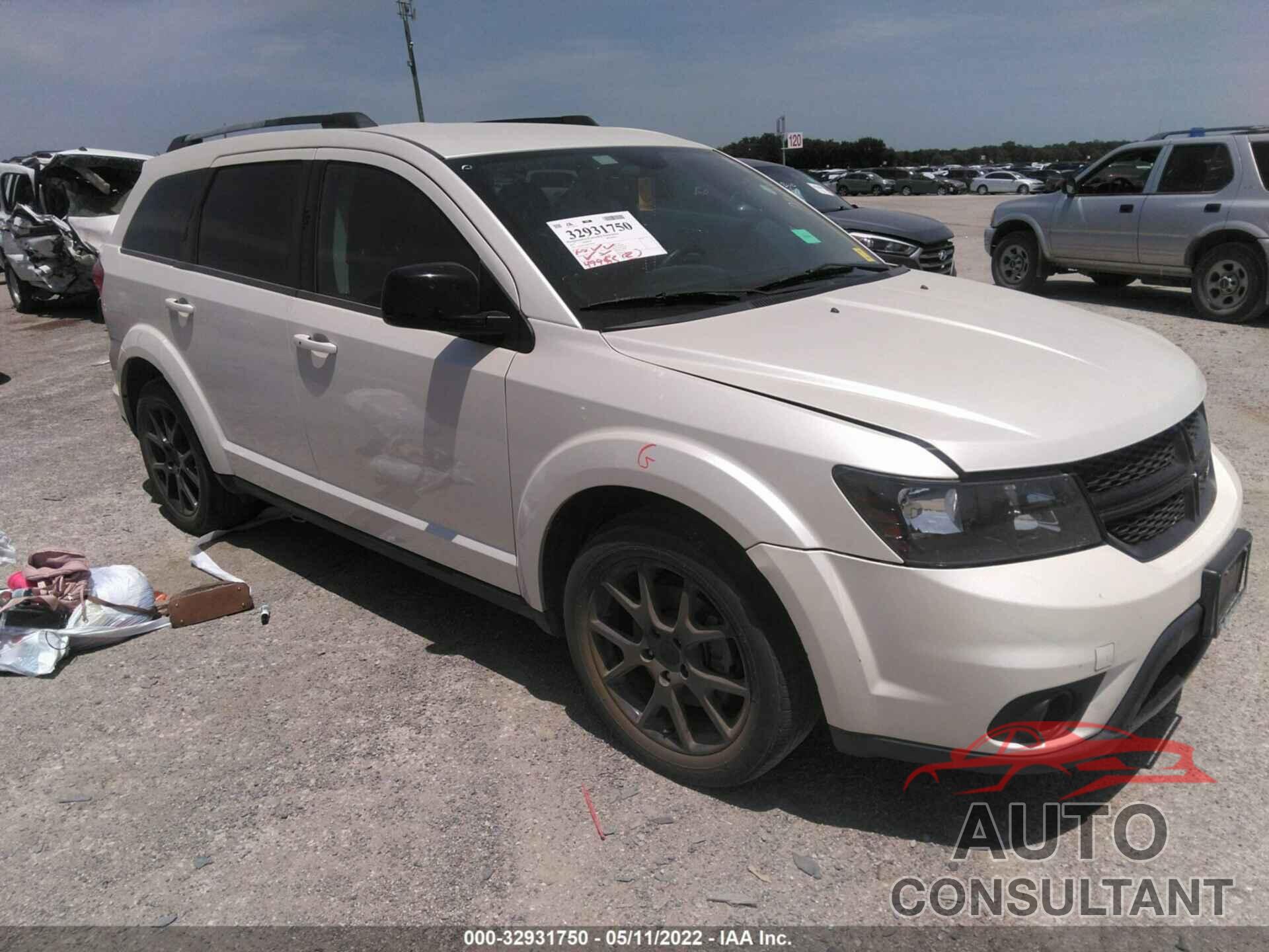 DODGE JOURNEY 2017 - 3C4PDCEG2HT598763