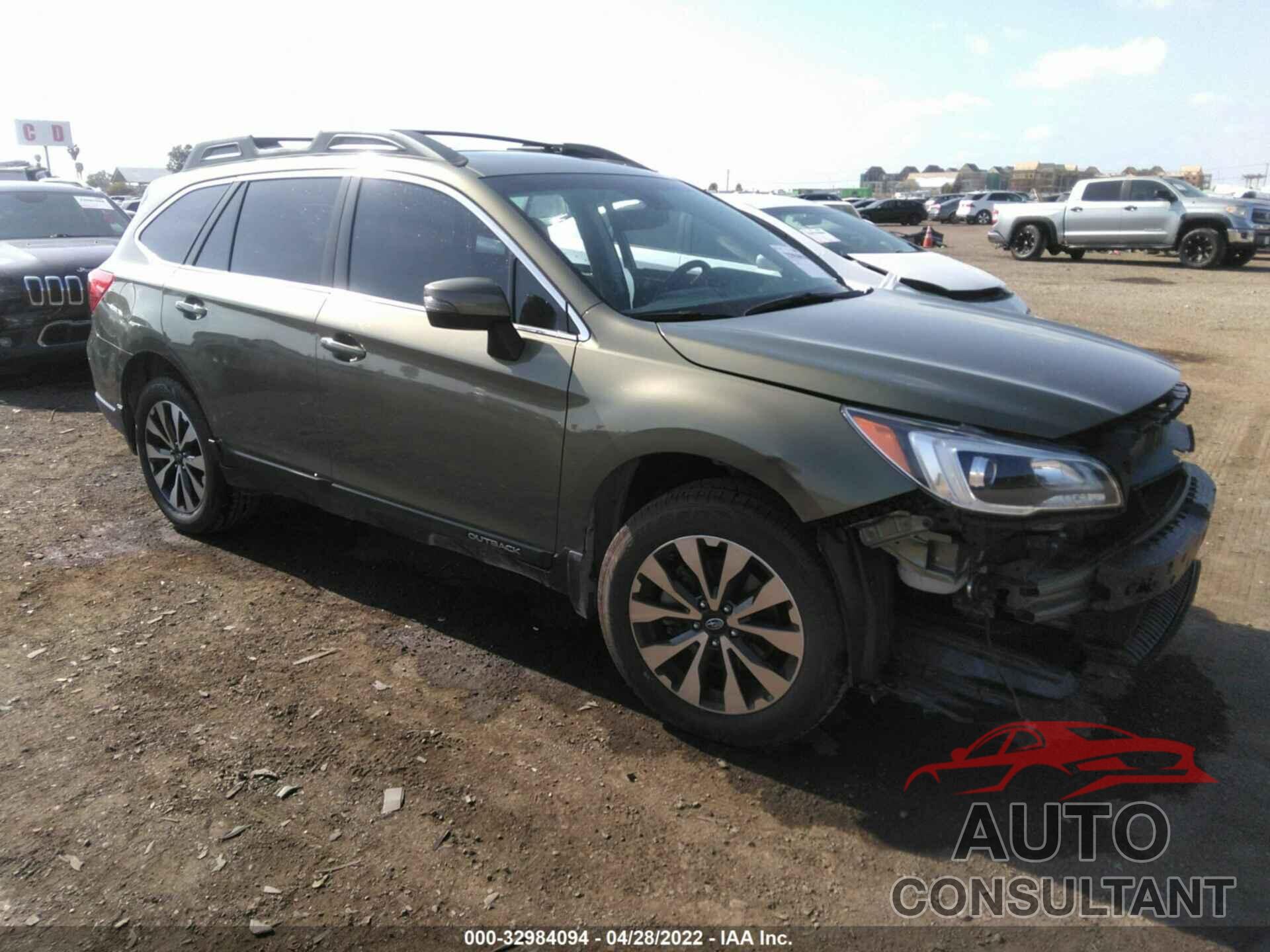 SUBARU OUTBACK 2017 - 4S4BSENC4H3229015