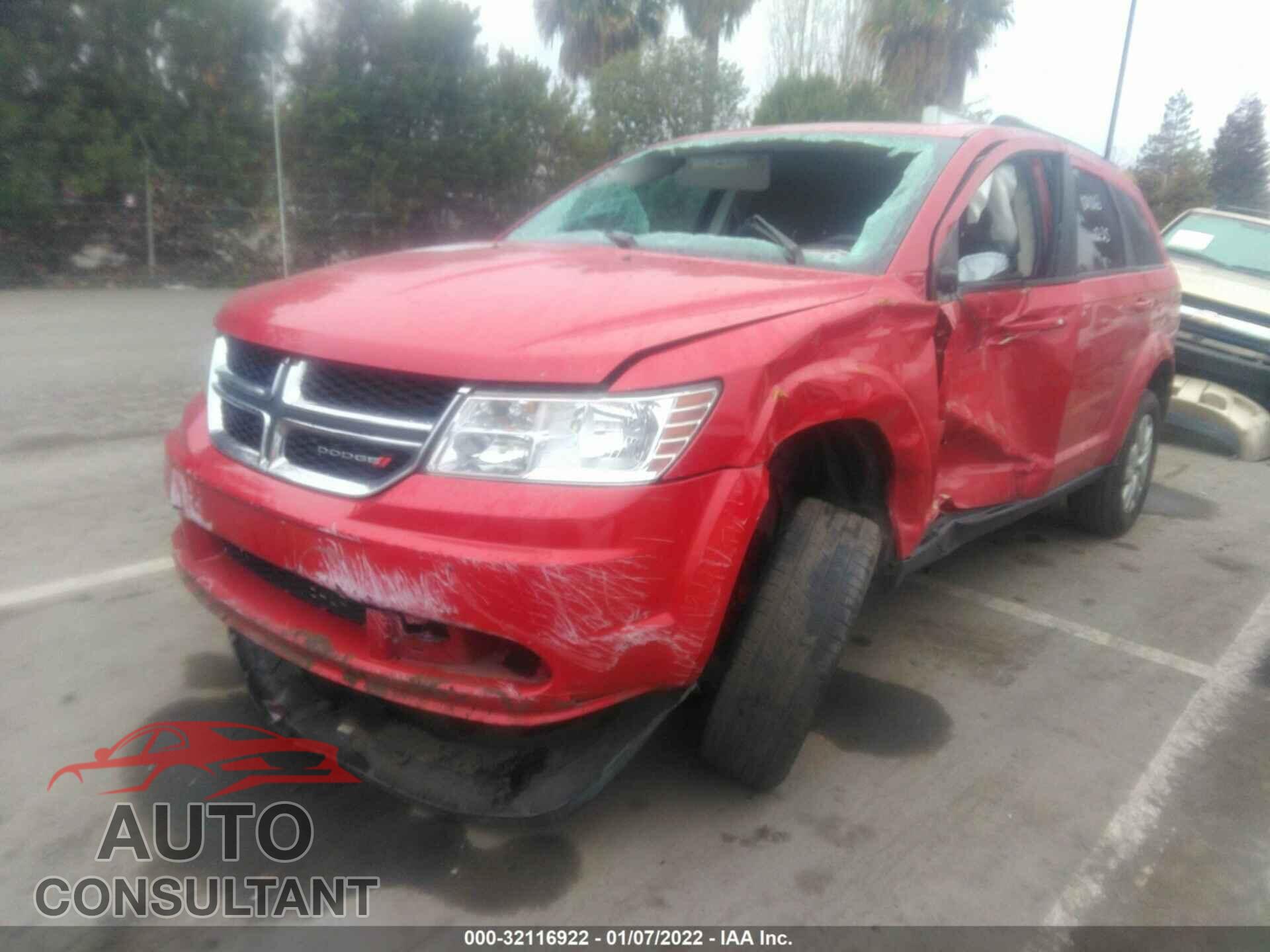 DODGE JOURNEY 2017 - 3C4PDCAB0HT609687
