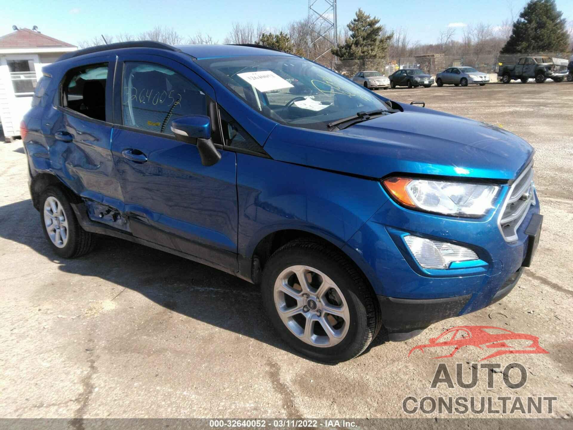 FORD ECOSPORT 2020 - MAJ6S3GL3LC335963