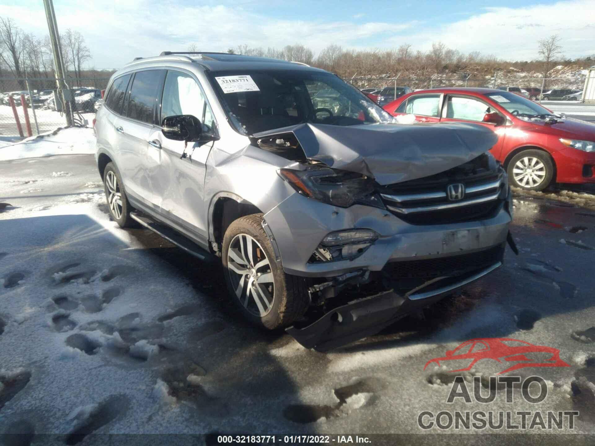 HONDA PILOT 2017 - 5FNYF6H97HB038832